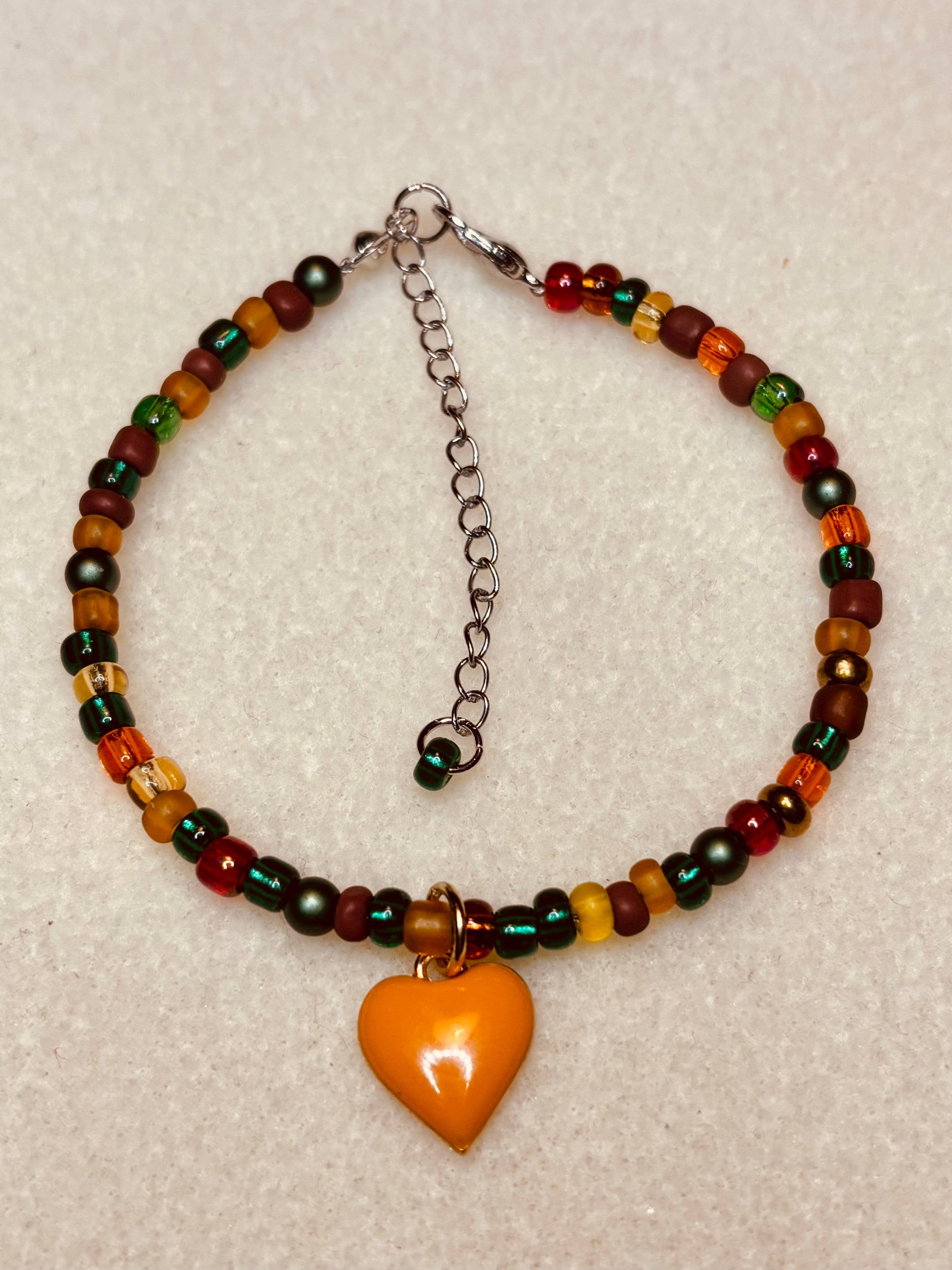 Handmade Beaded Necklace and Bracelet Set