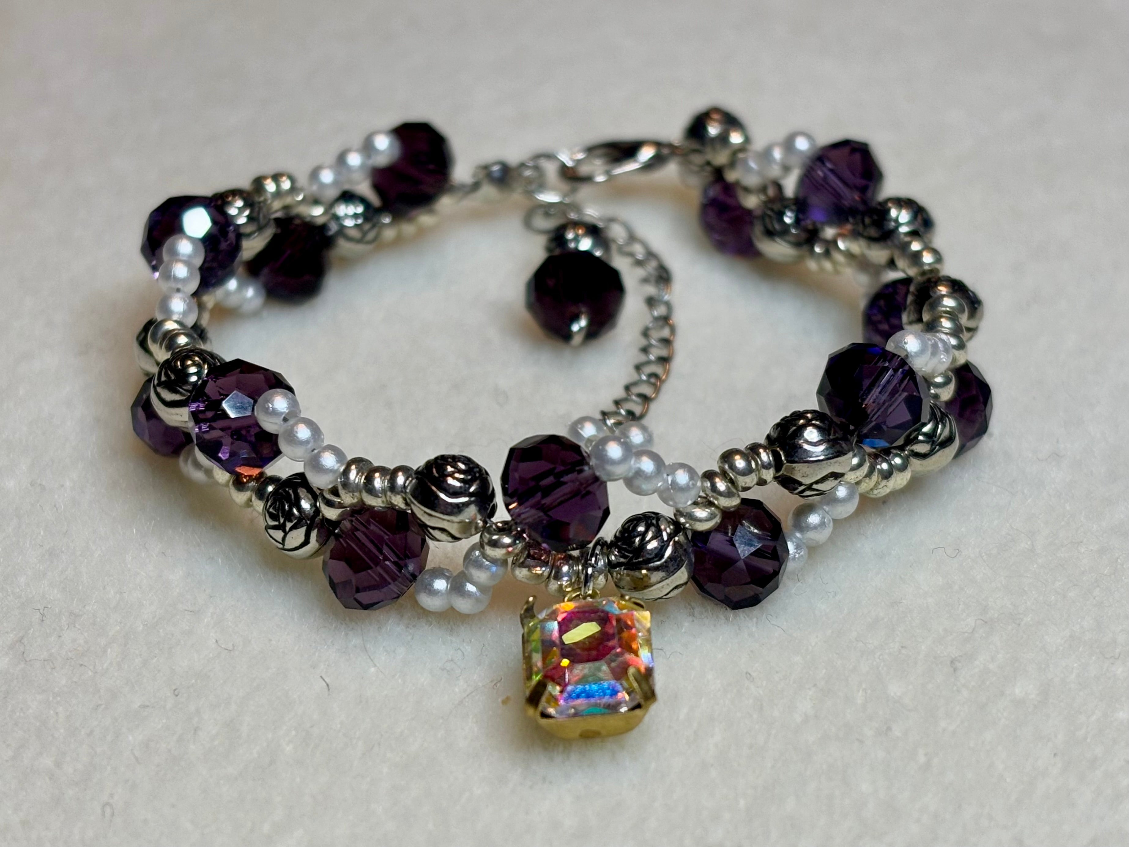 Handmade Beaded Bracelet Multi-colored