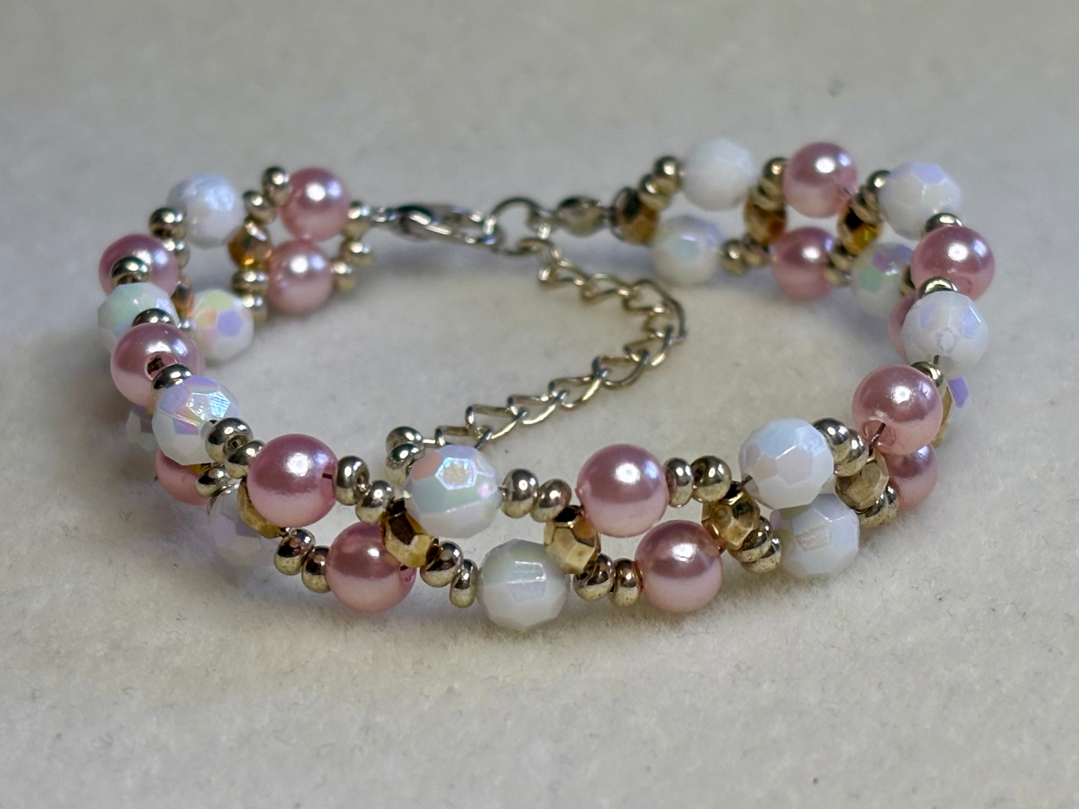 Handmade Beaded Bracelet Multi-colored