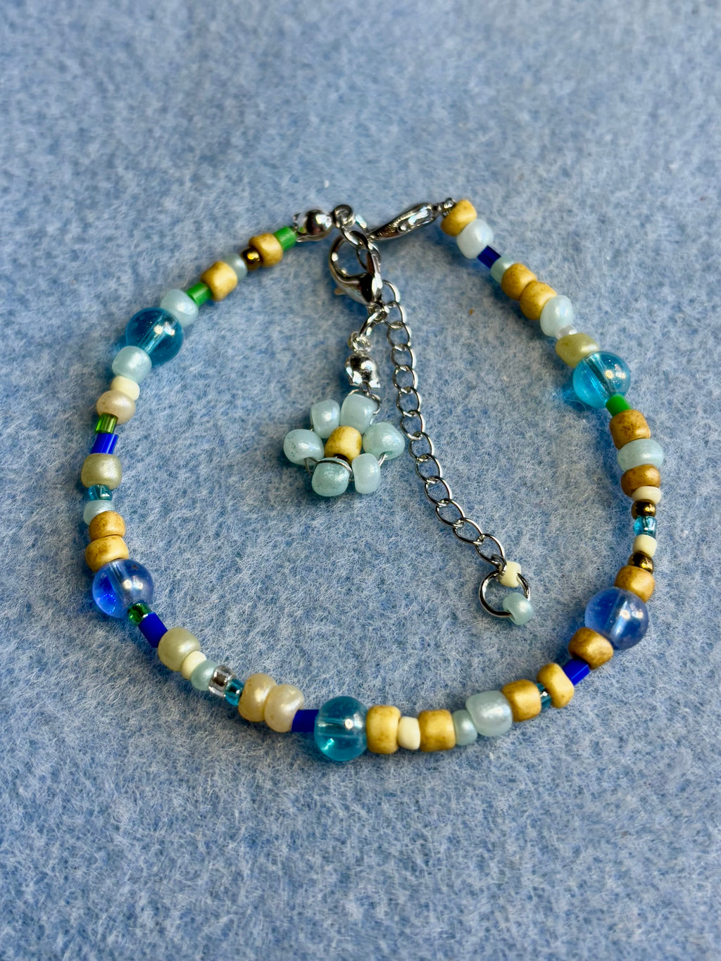 Handmade Beaded Necklace and Bracelet Set