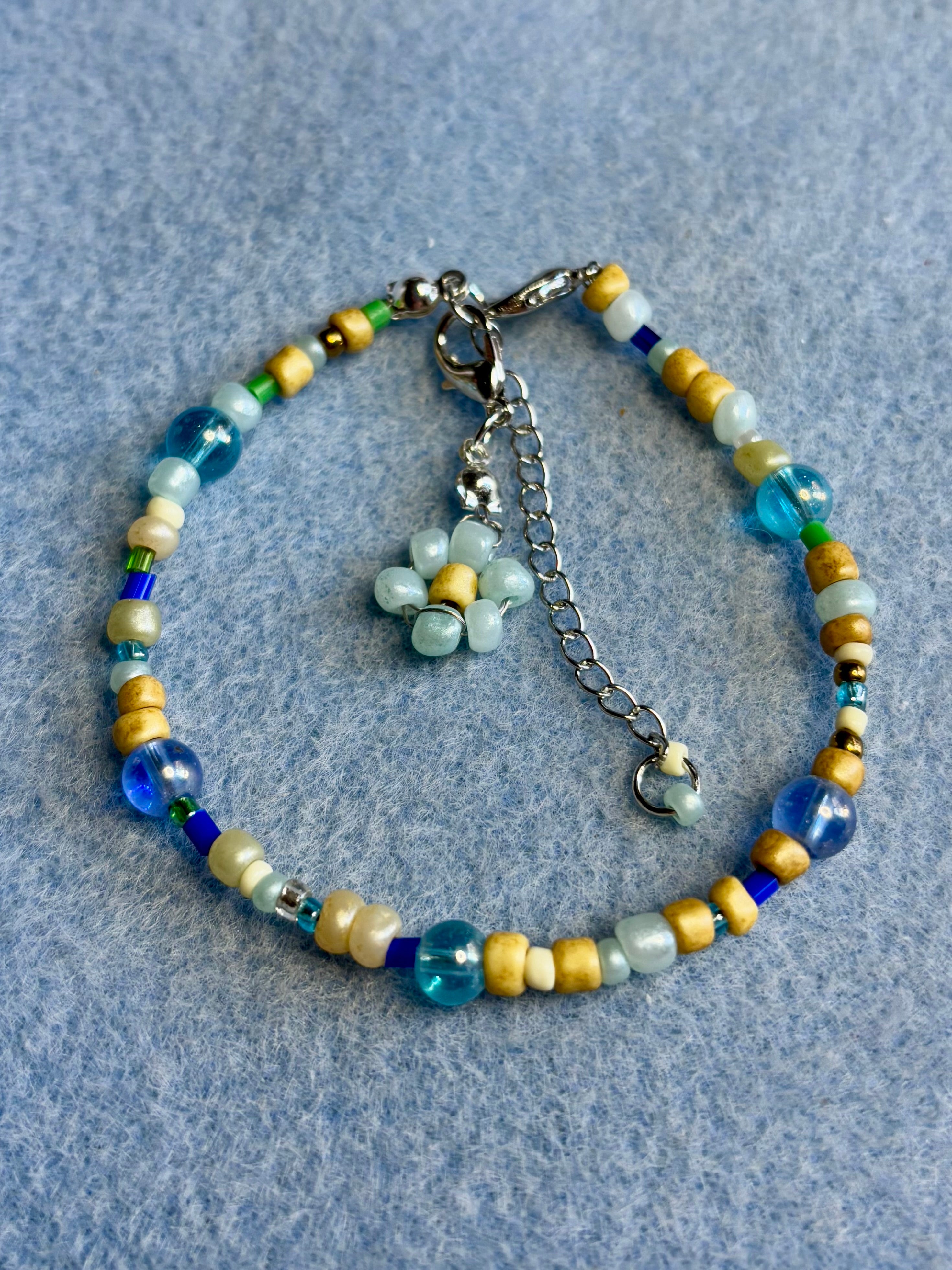 Handmade Beaded Necklace and Bracelet Set