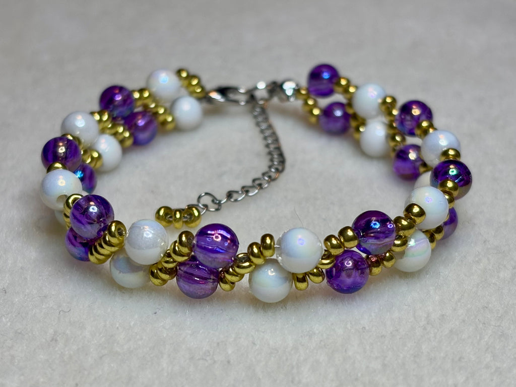 Handmade Beaded Bracelet Multi-colored