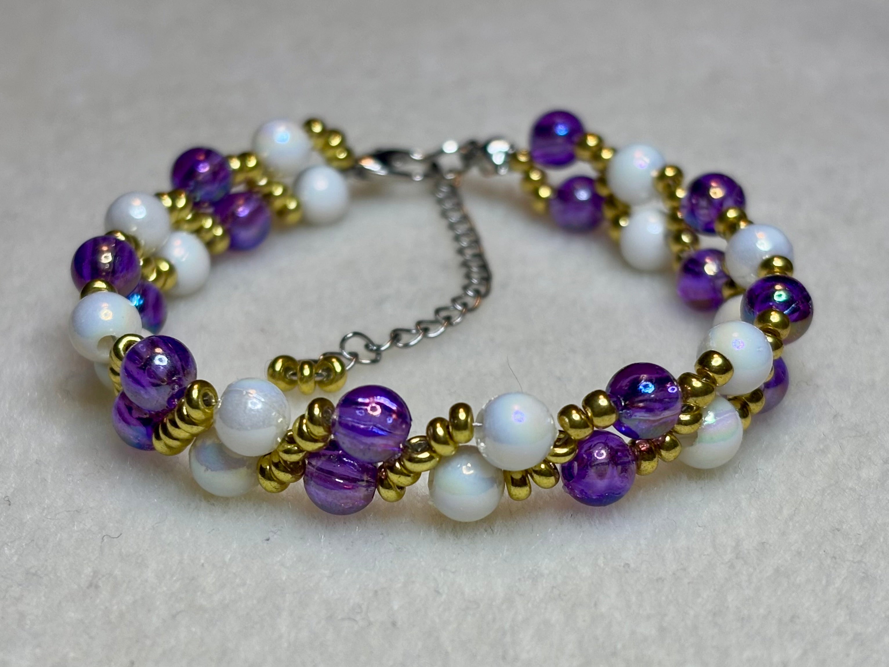 Handmade Beaded Bracelet Multi-colored