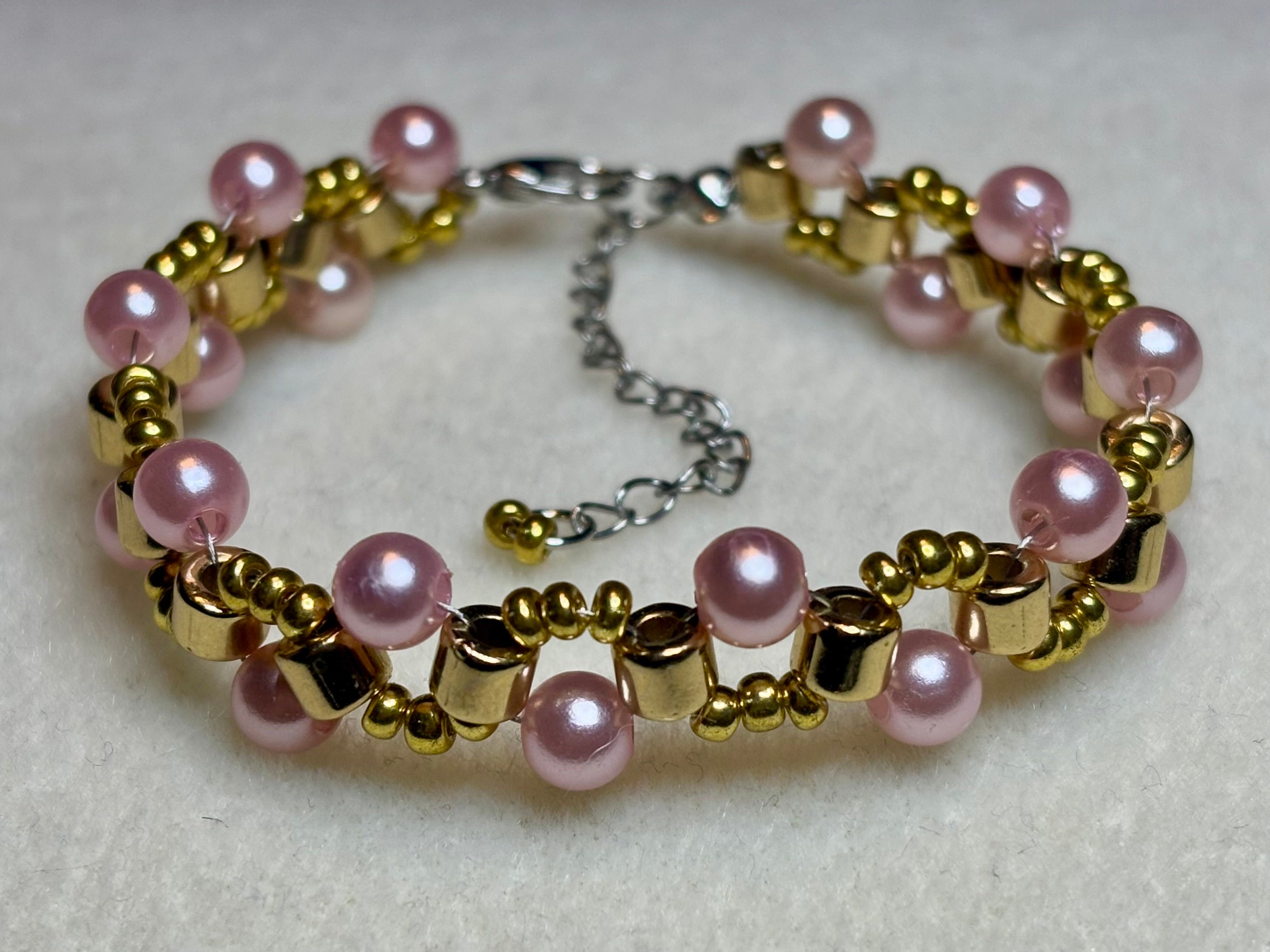 Handmade Beaded Bracelet Multi-colored