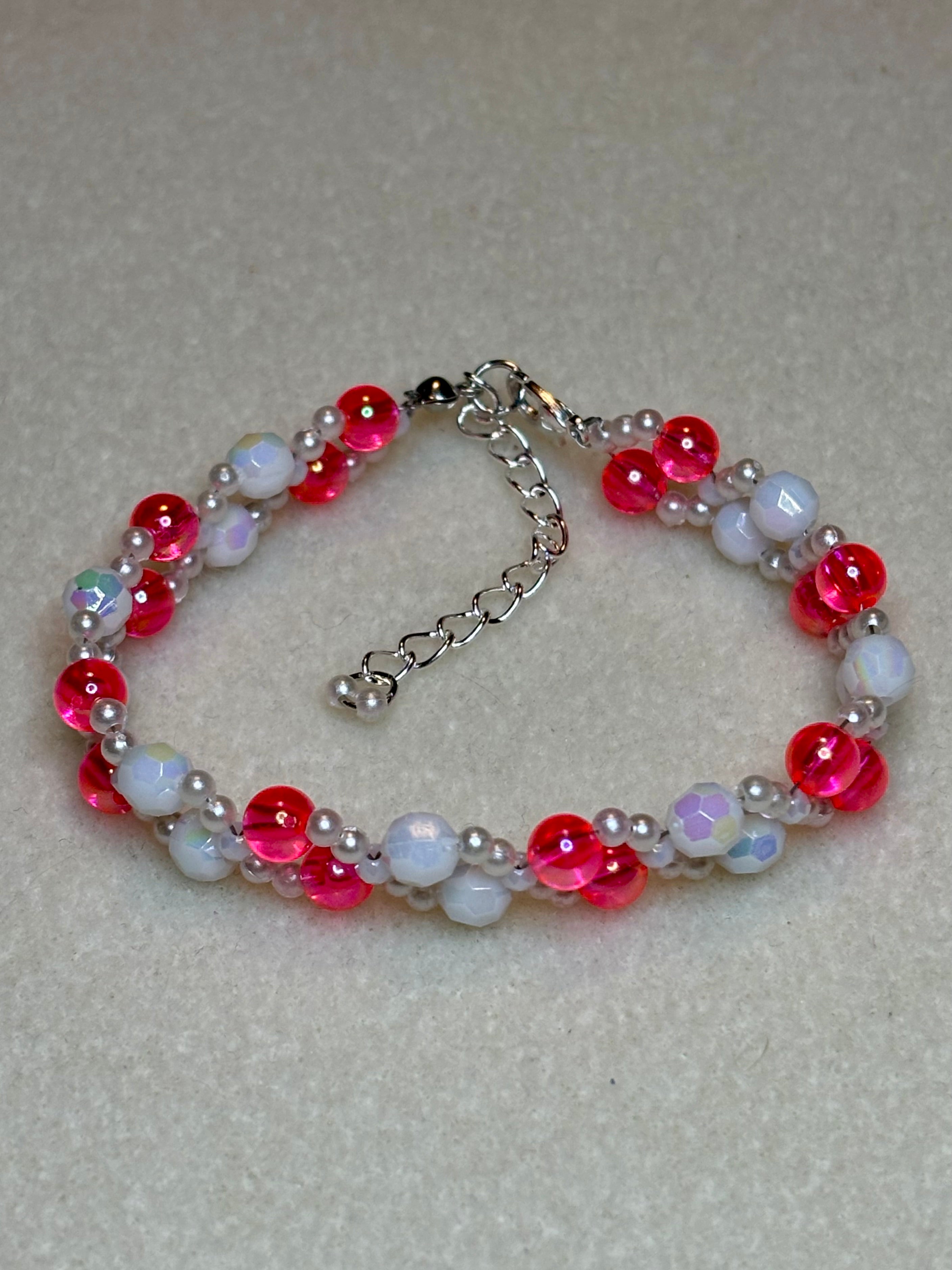 Handmade Beaded Bracelet Multi-colored