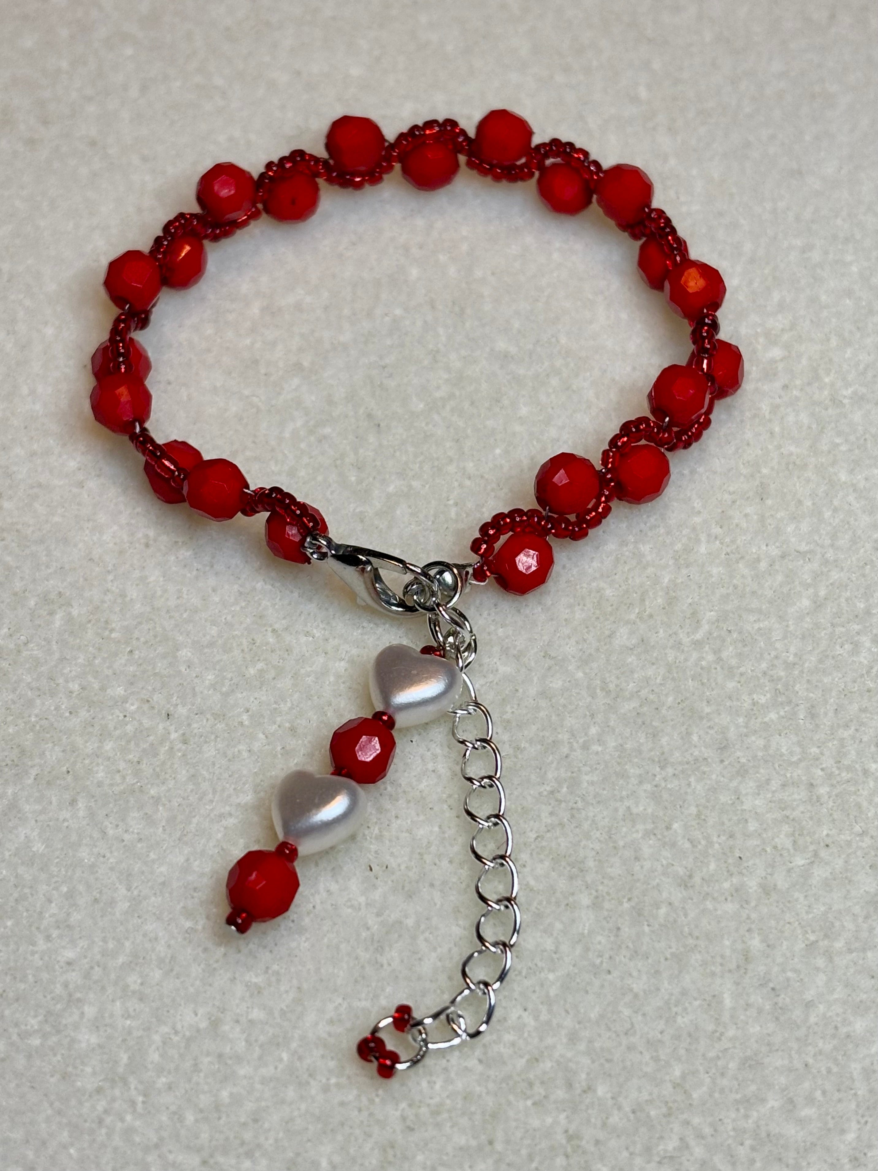 Handmade Beaded Bracelet Multi-colored