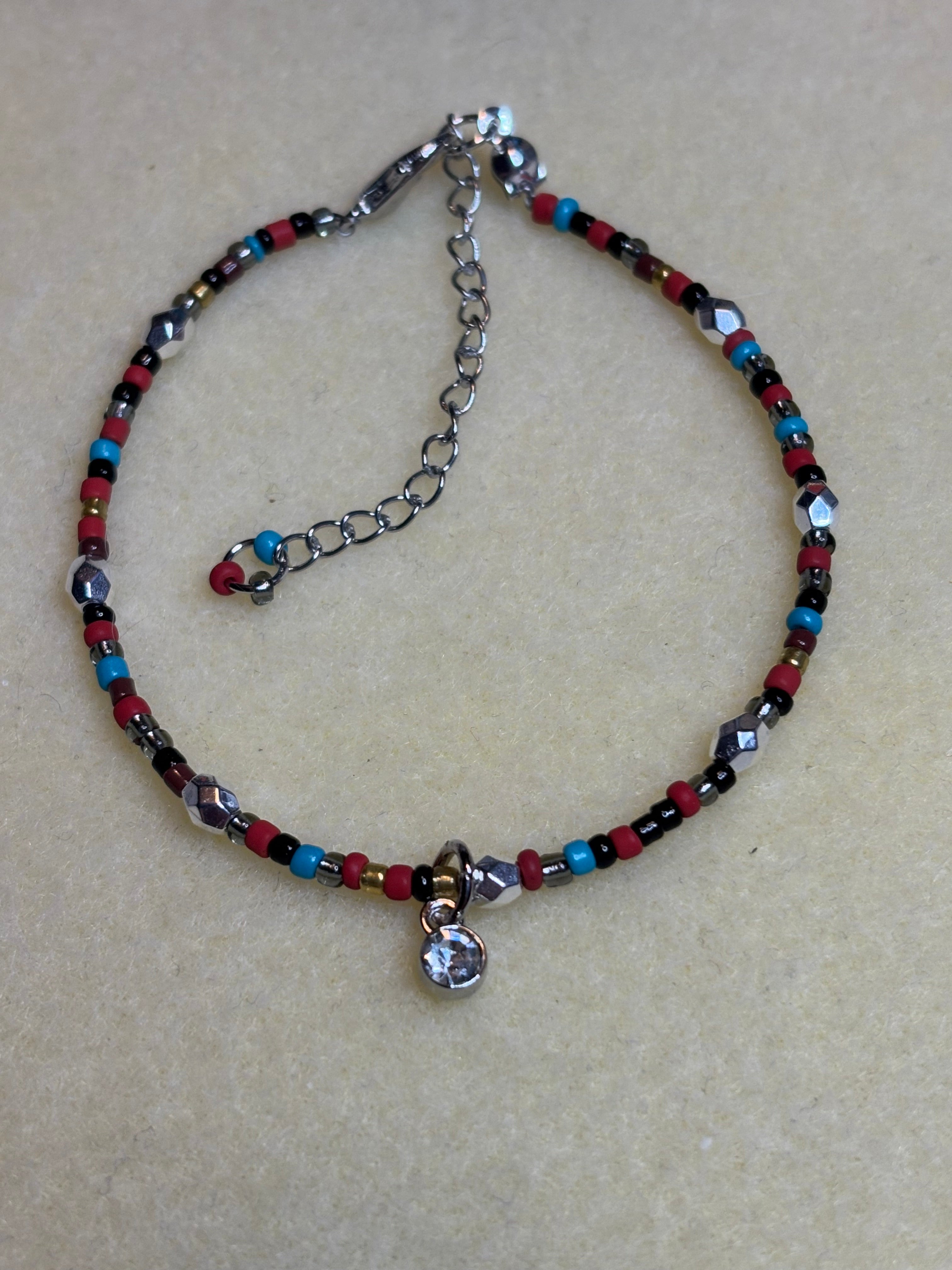 Handmade Beaded Necklace and Bracelet Set