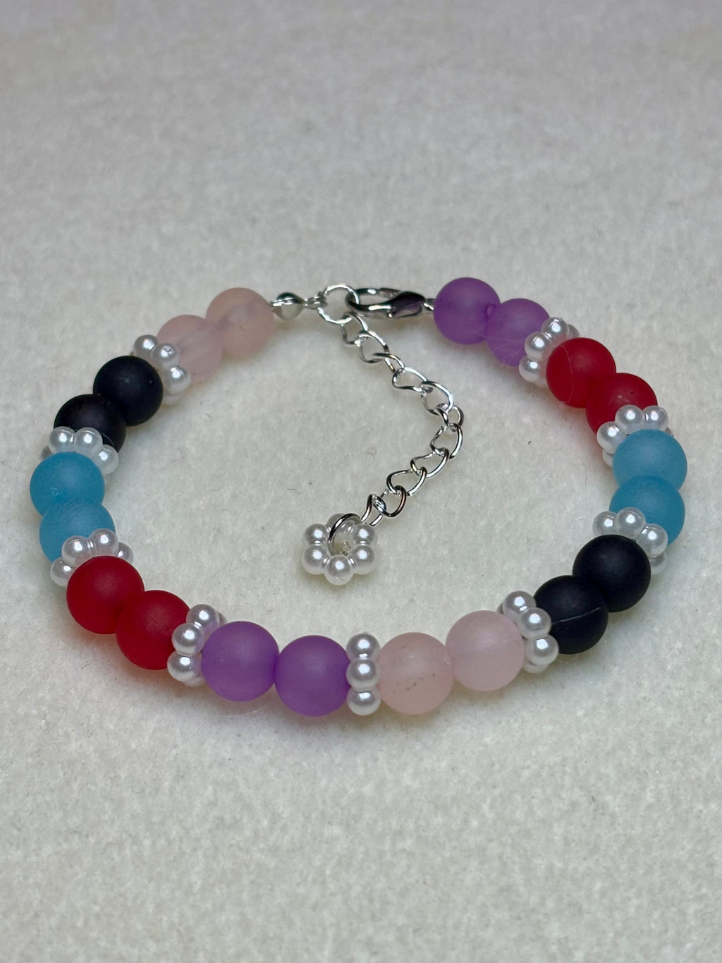 Handmade Beaded Bracelet Multi-colored