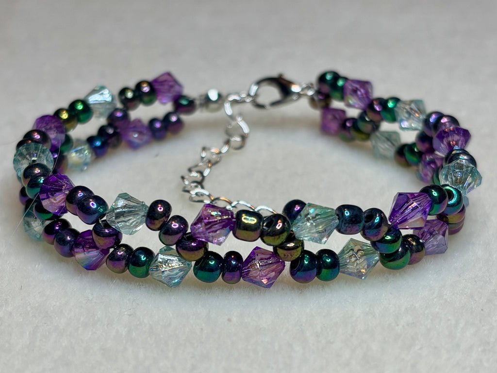 Handmade Beaded Bracelet Multi-colored