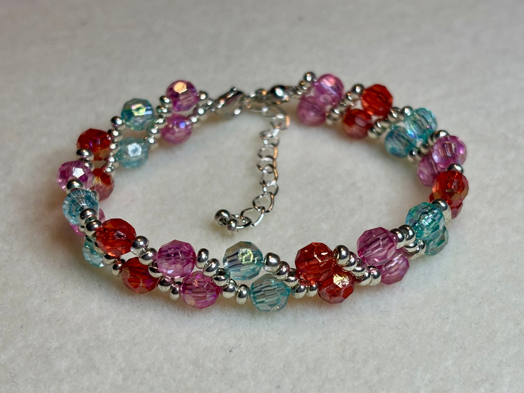 Handmade Beaded Bracelet Multi-colored