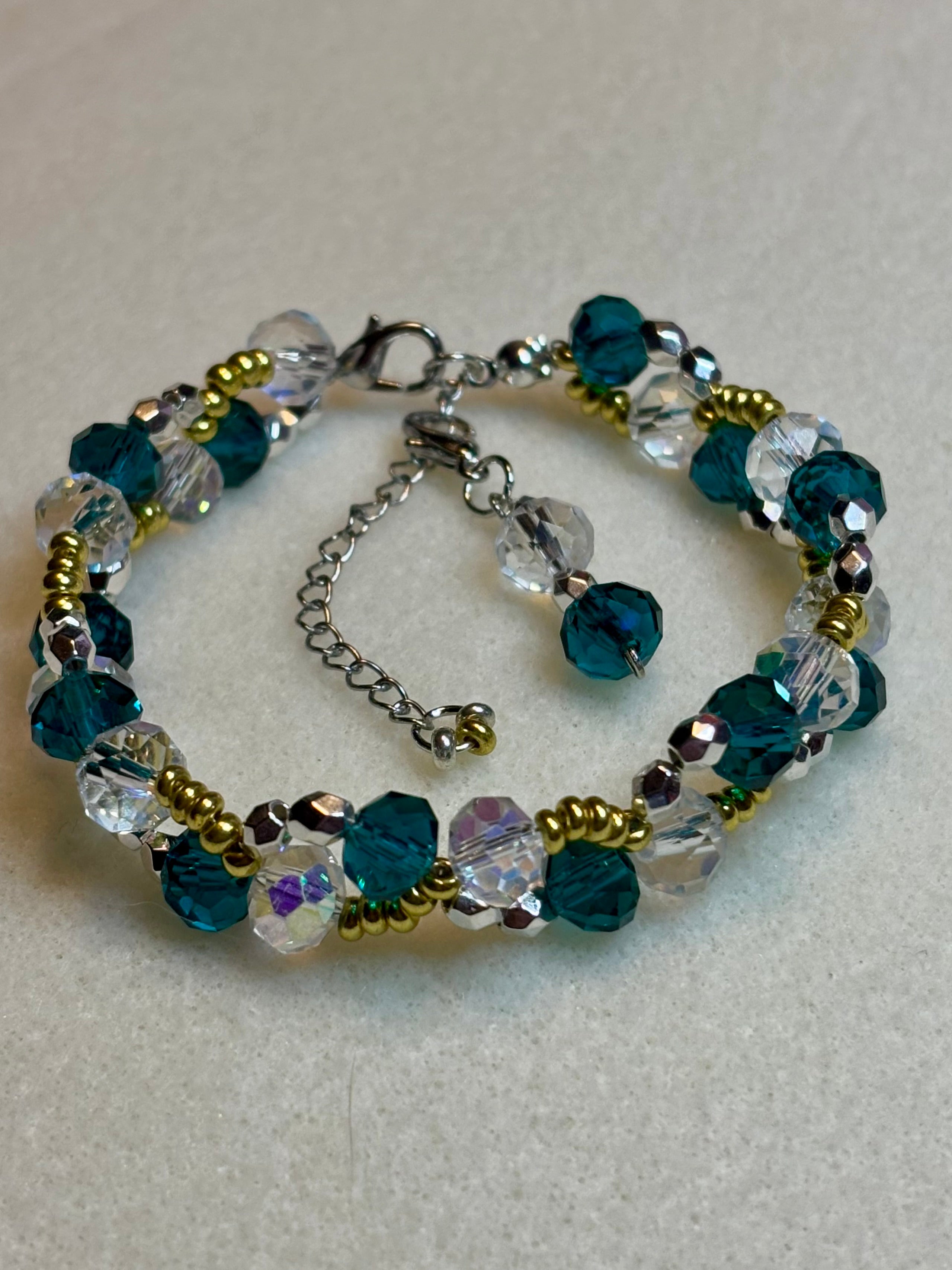 Handmade Beaded Bracelet Multi-colored
