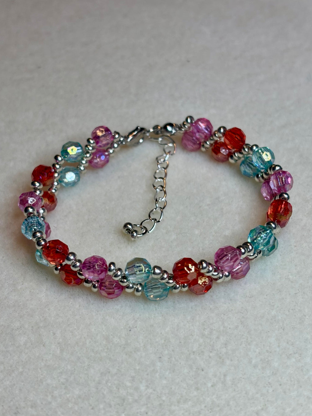 Handmade Beaded Bracelet Multi-colored