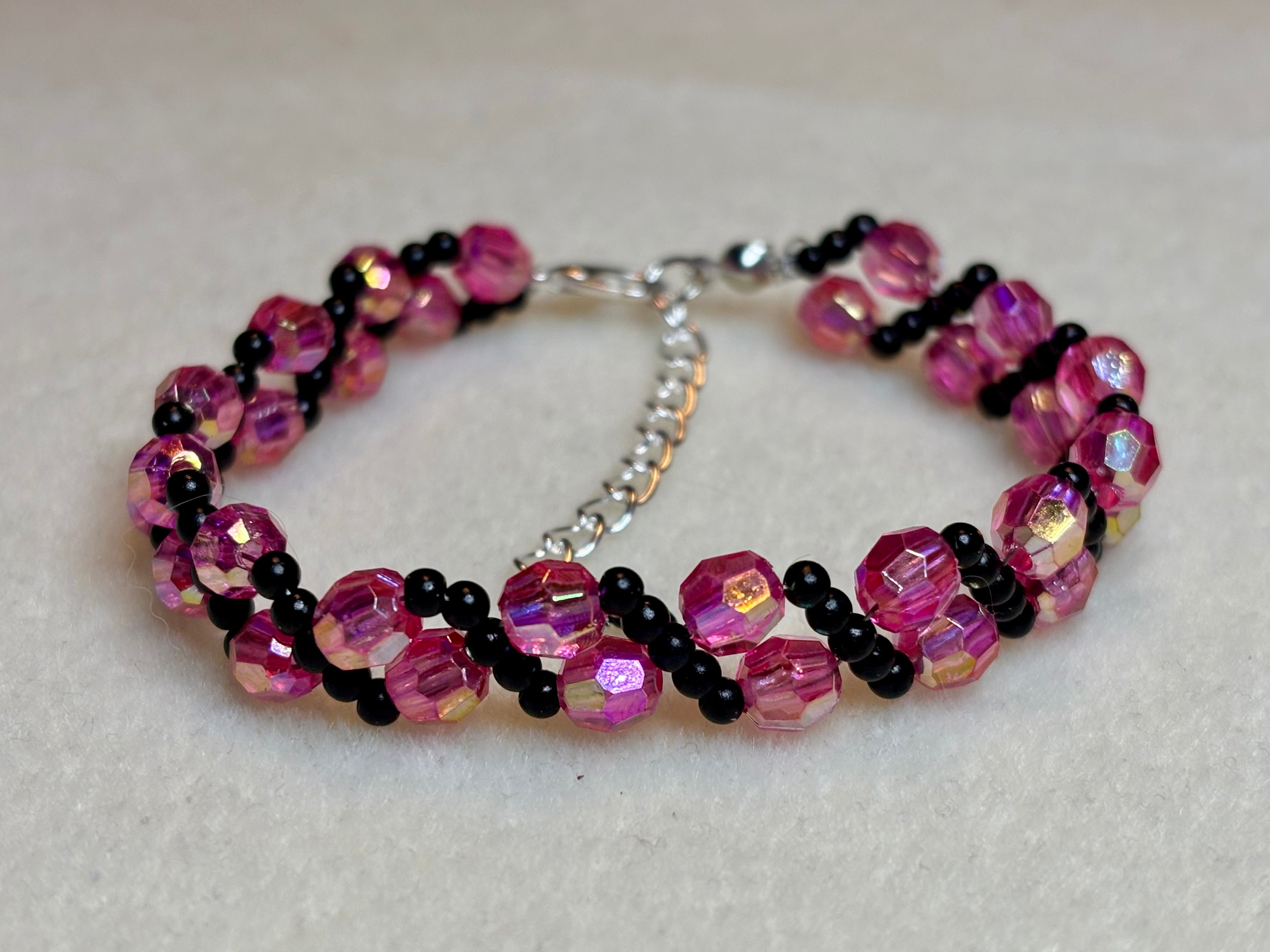 Handmade Beaded Bracelet Multi-colored