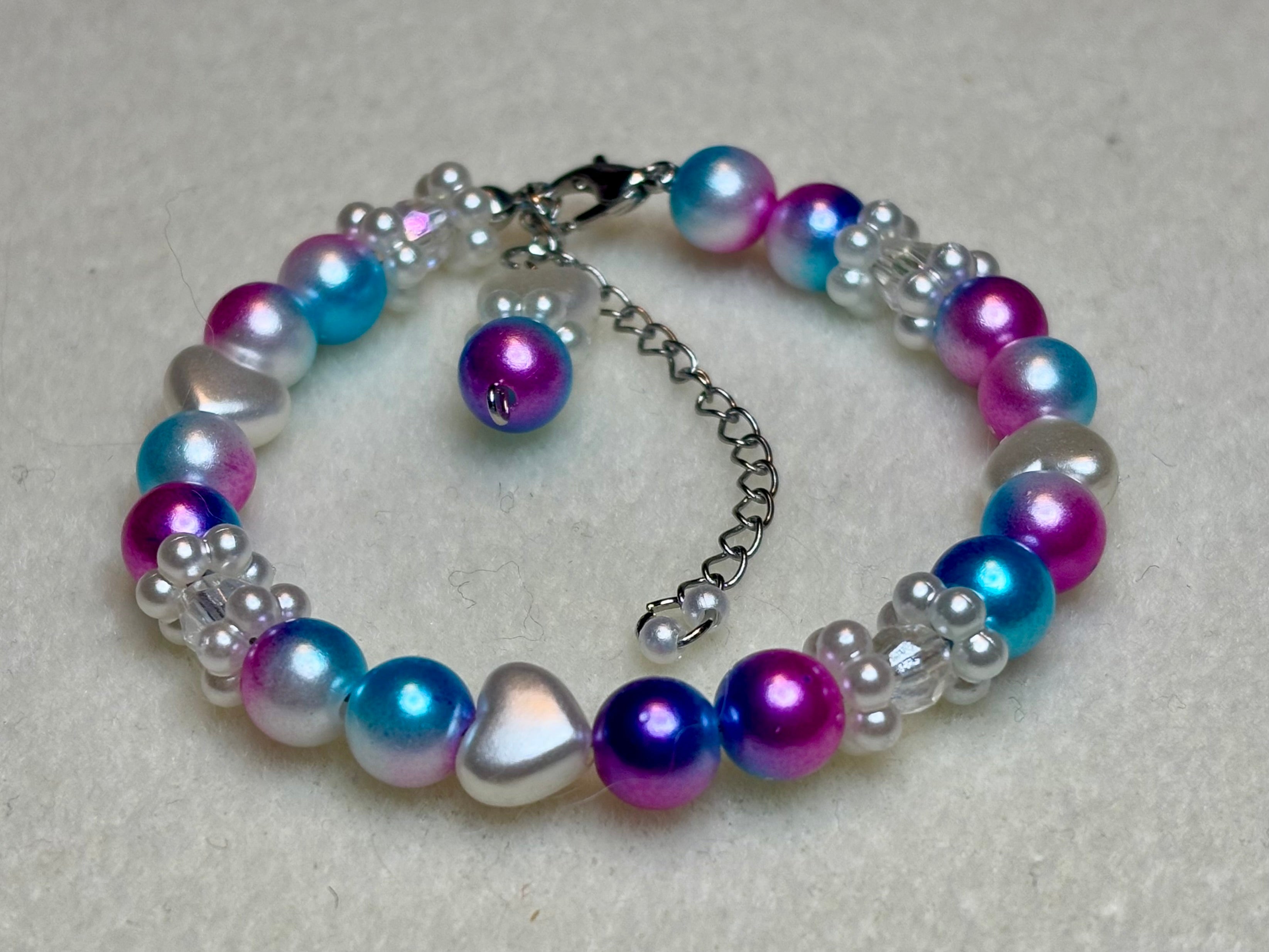 Handmade Beaded Bracelet Multi-colored
