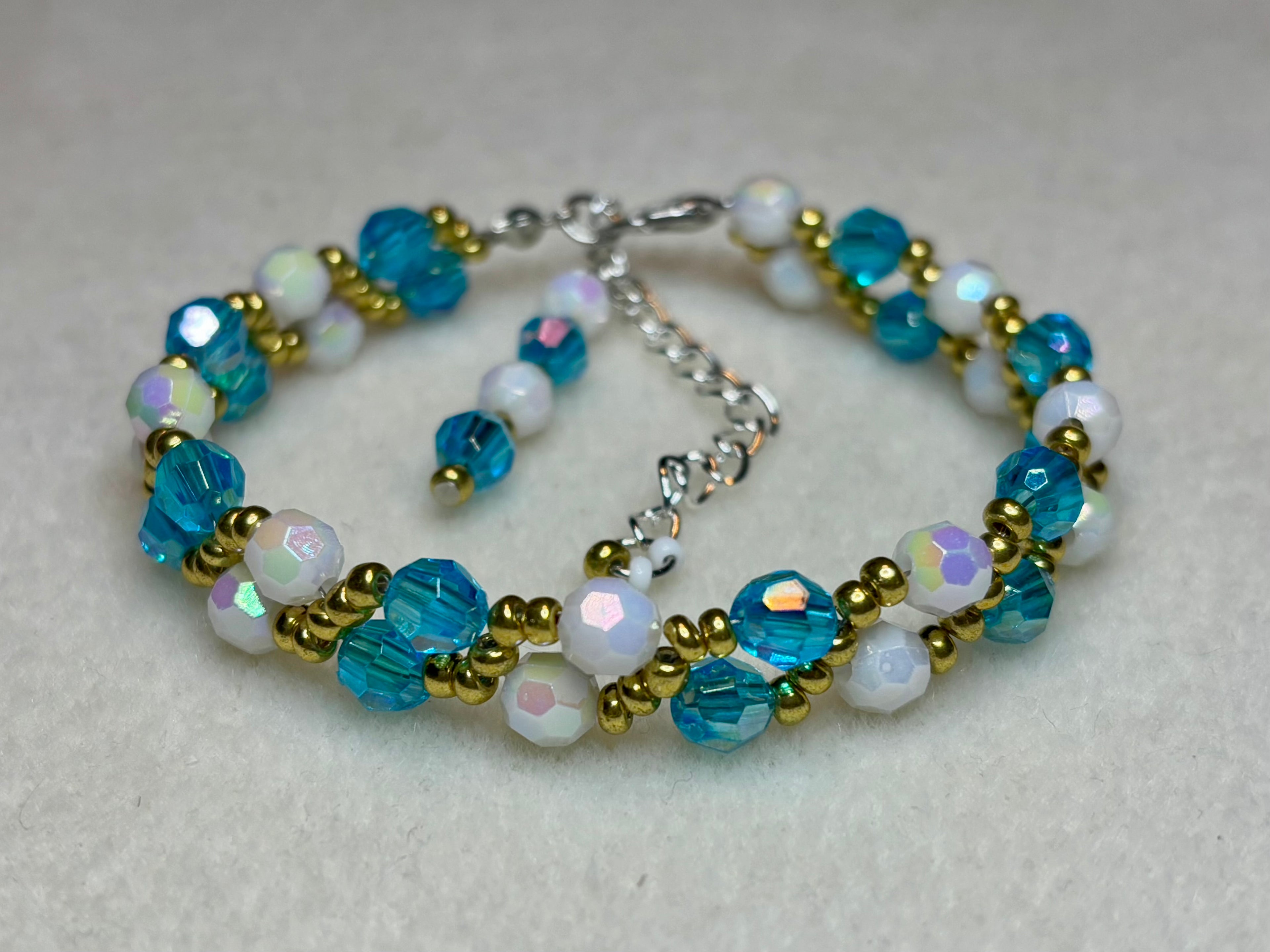 Handmade Beaded Bracelet Multi-colored