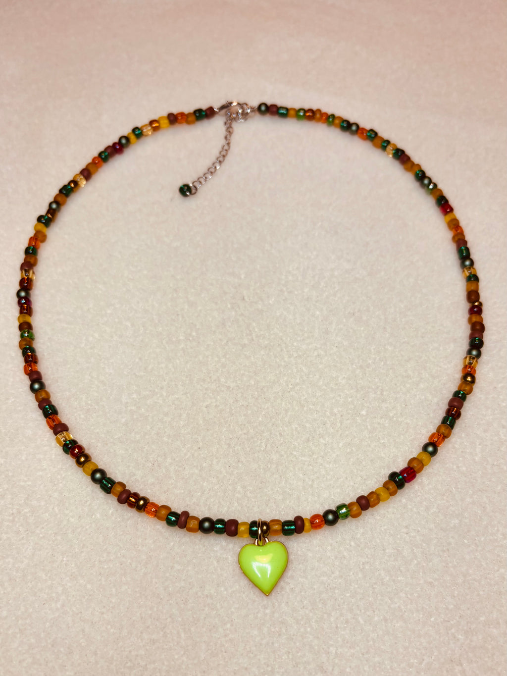 Handmade Beaded Necklace and Bracelet Set