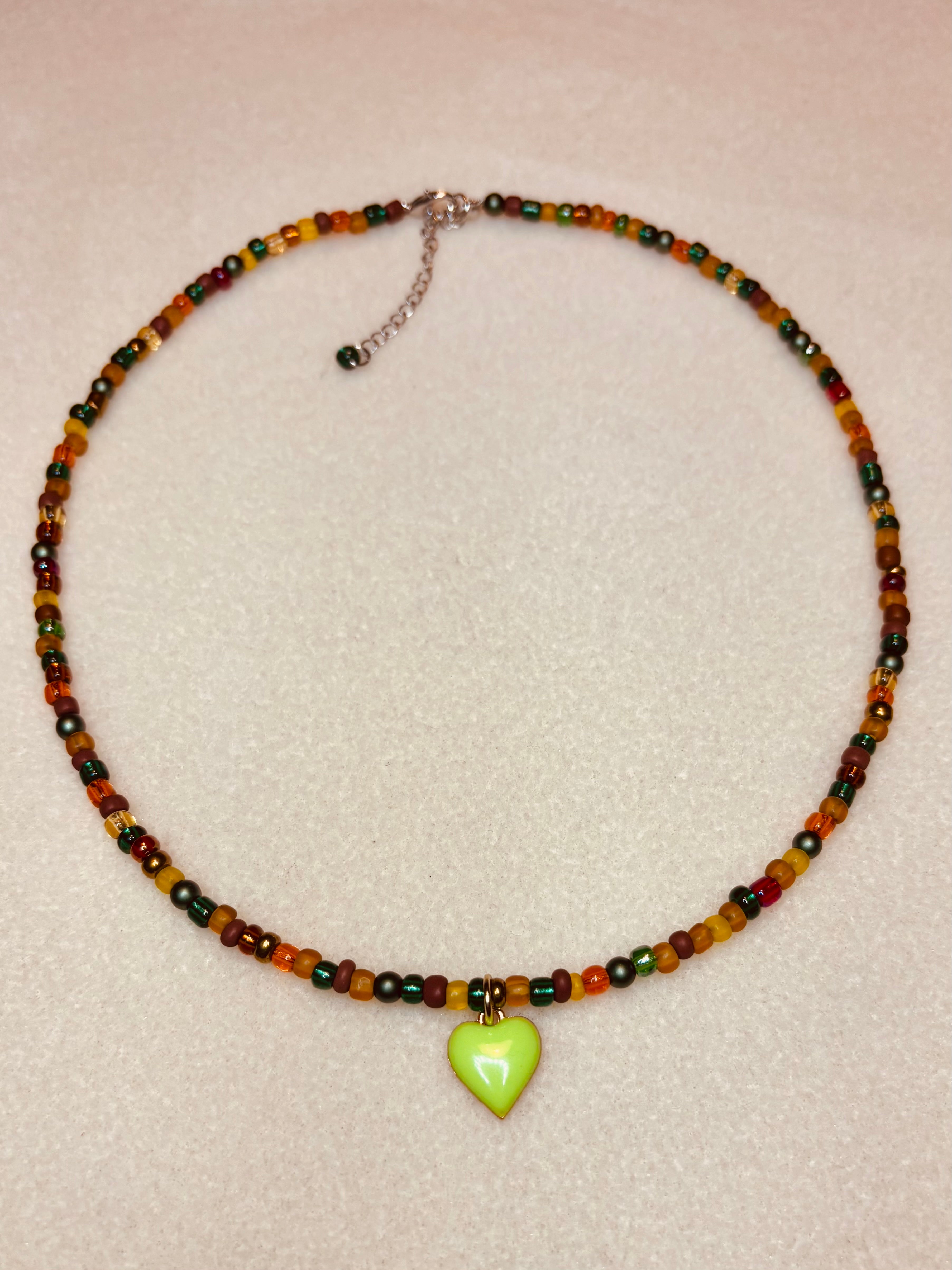 Handmade Beaded Necklace and Bracelet Set