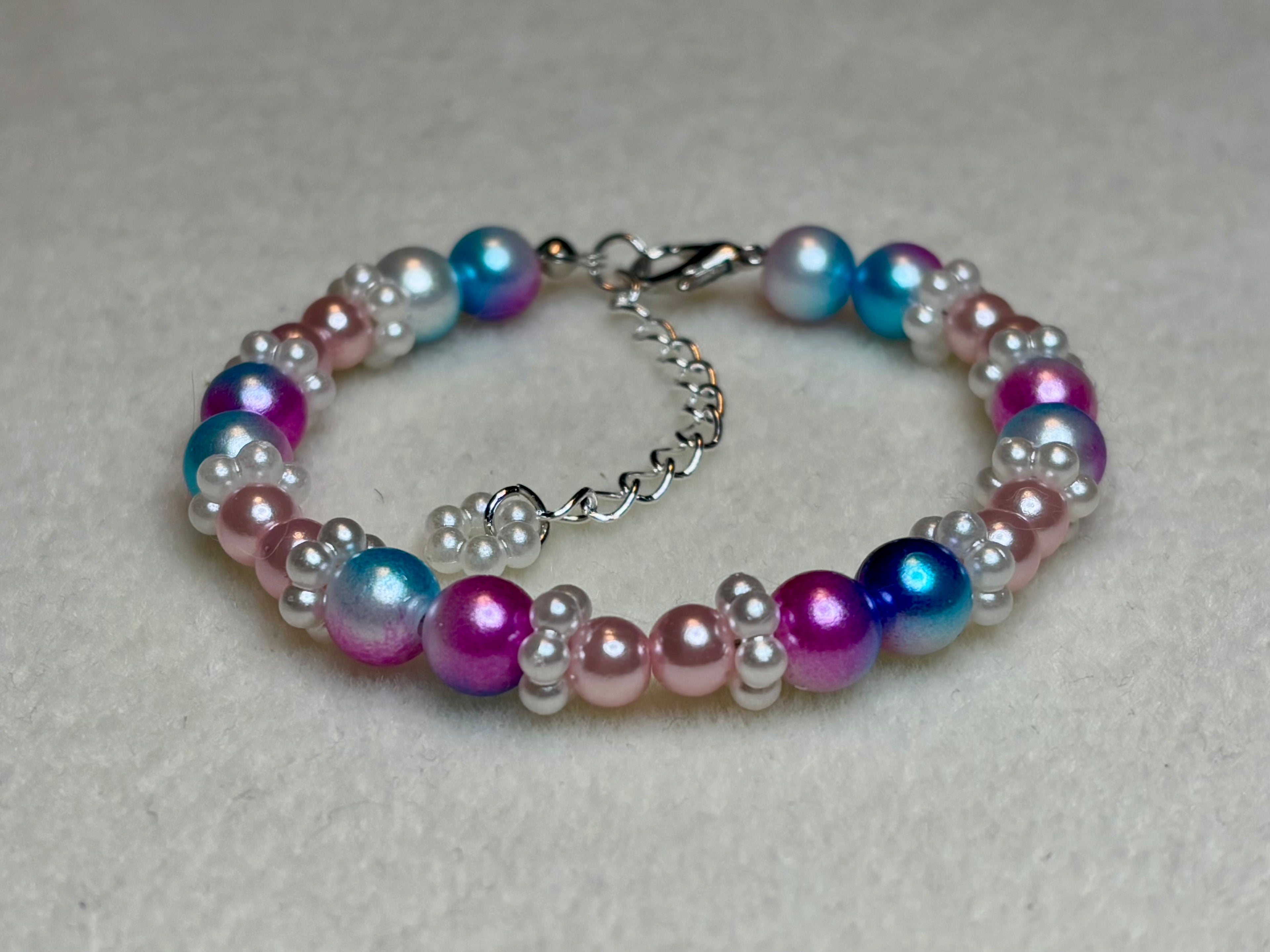 Handmade Beaded Bracelet Multi-colored