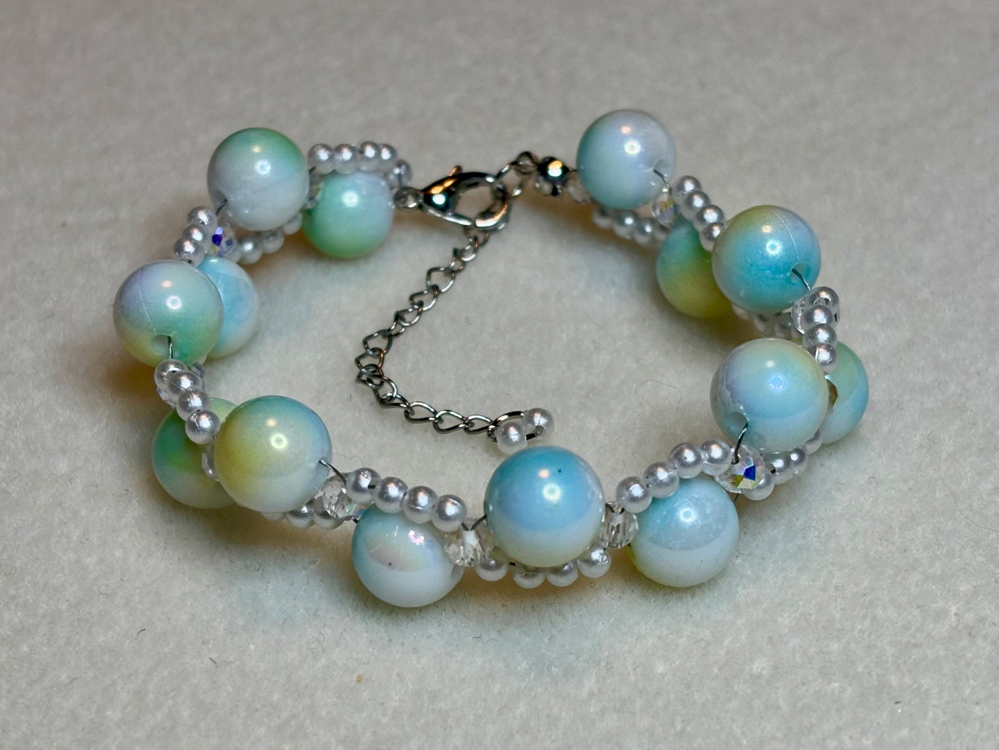 Handmade Beaded Bracelet Multi-colored