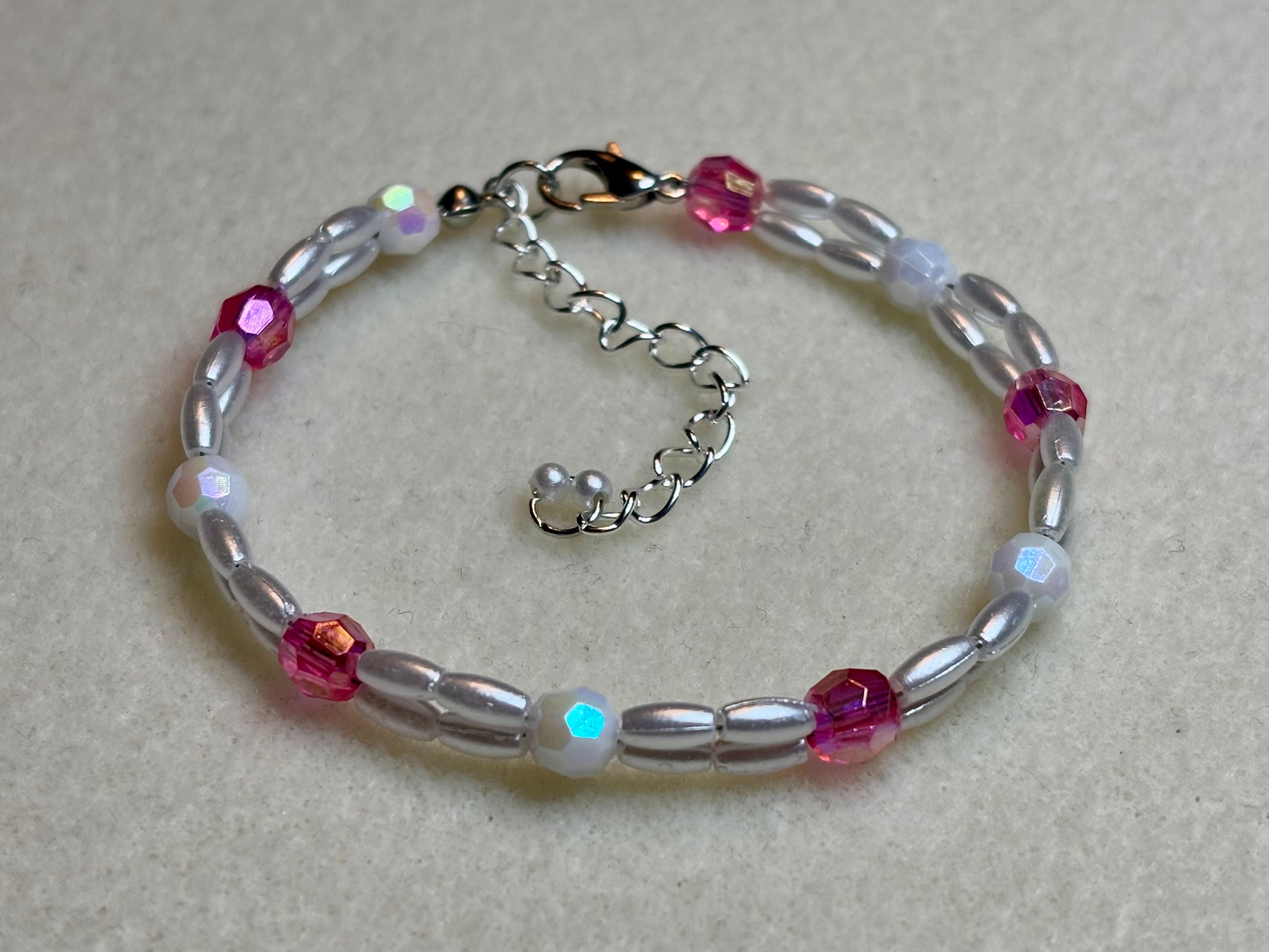 Handmade Beaded Bracelet Multi-colored