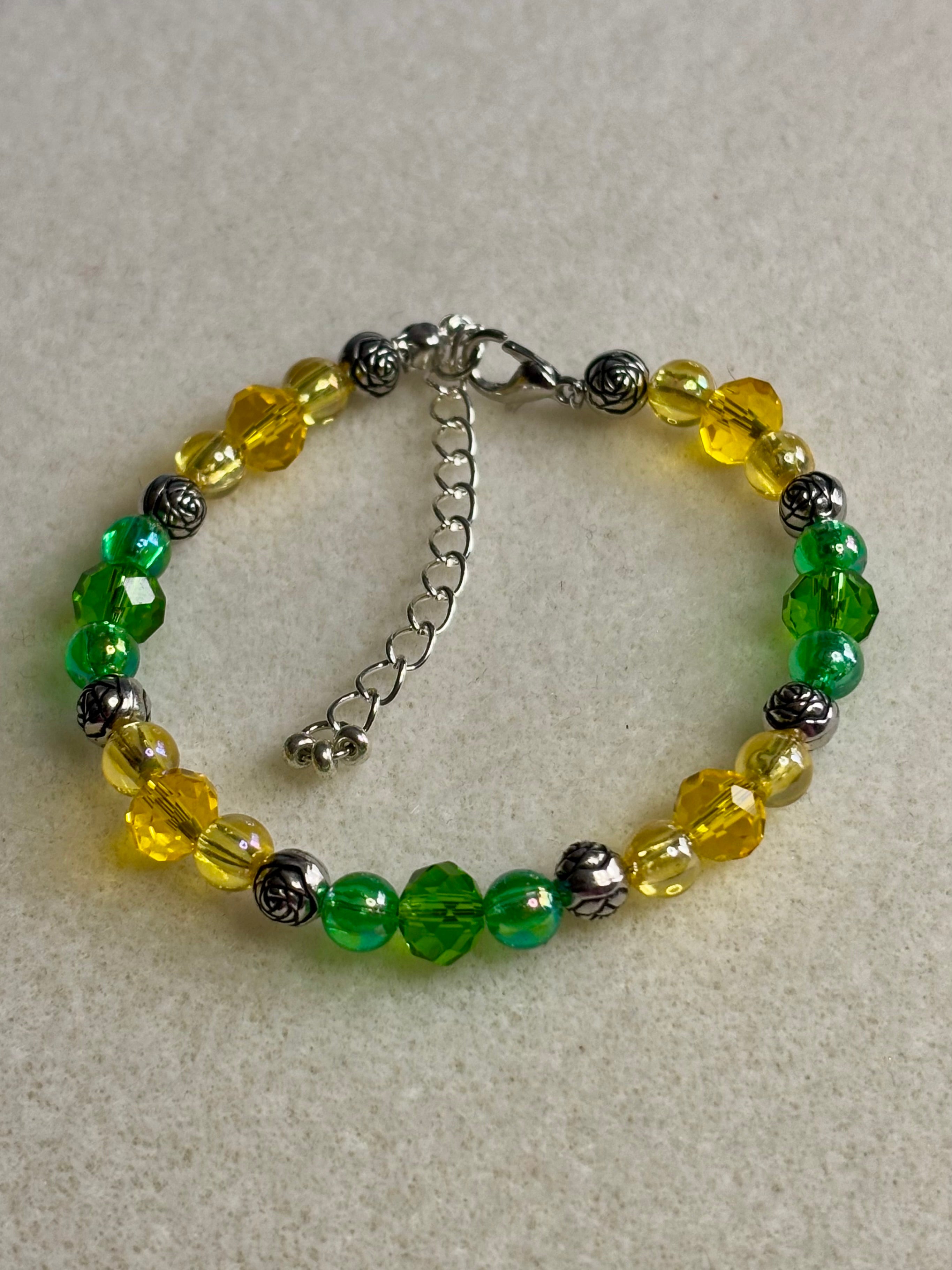 Handmade Beaded Bracelet Multi-colored