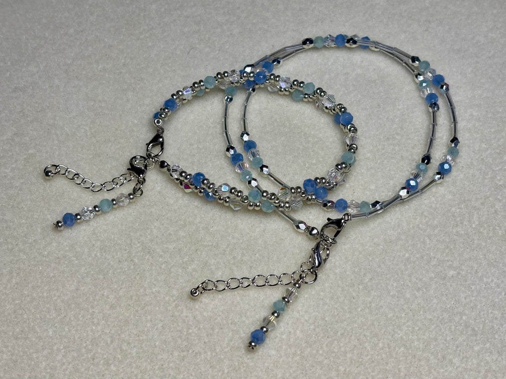 Handmade Beaded Necklace and Bracelet Set