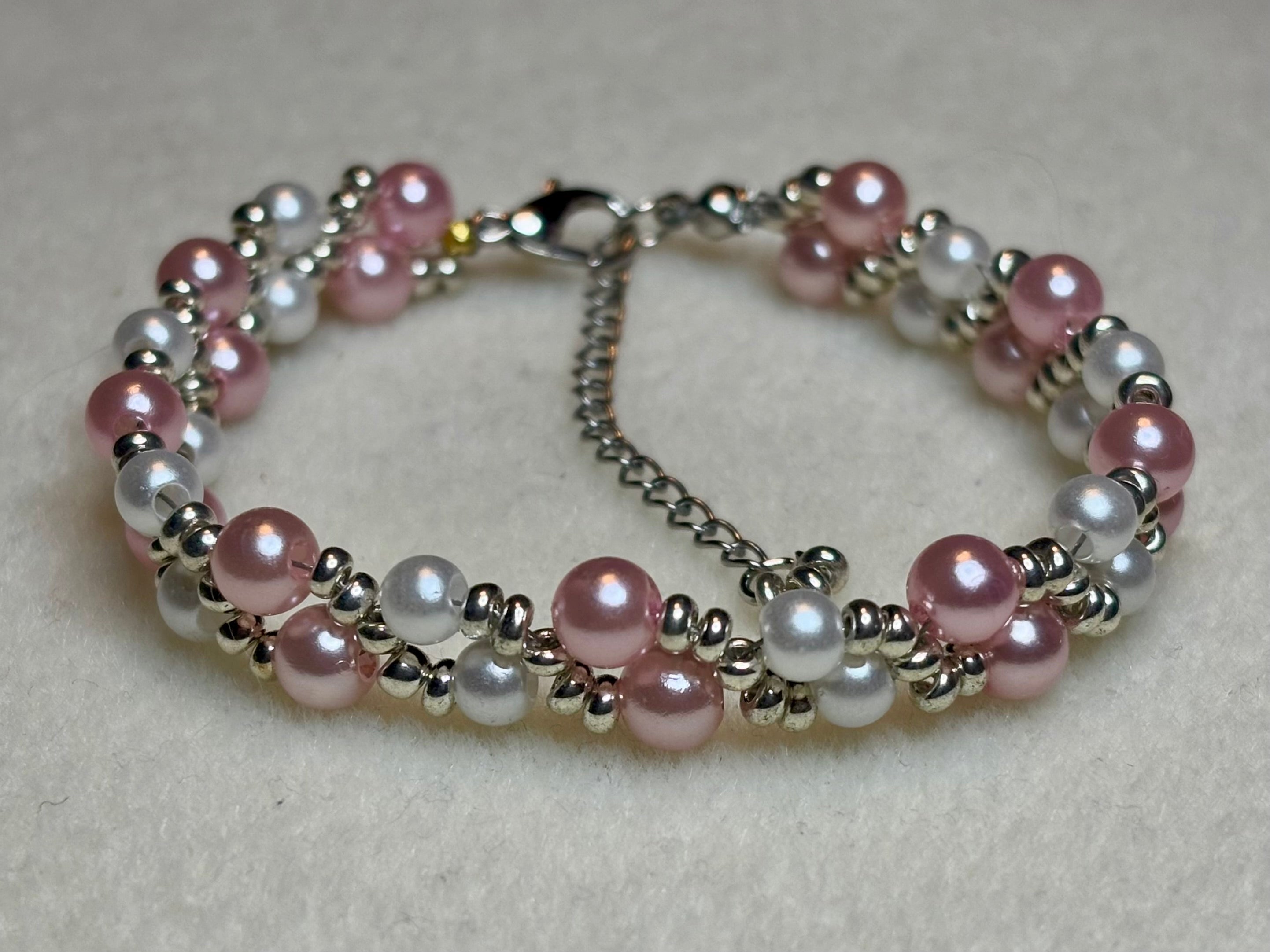 Handmade Beaded Bracelet Multi-colored