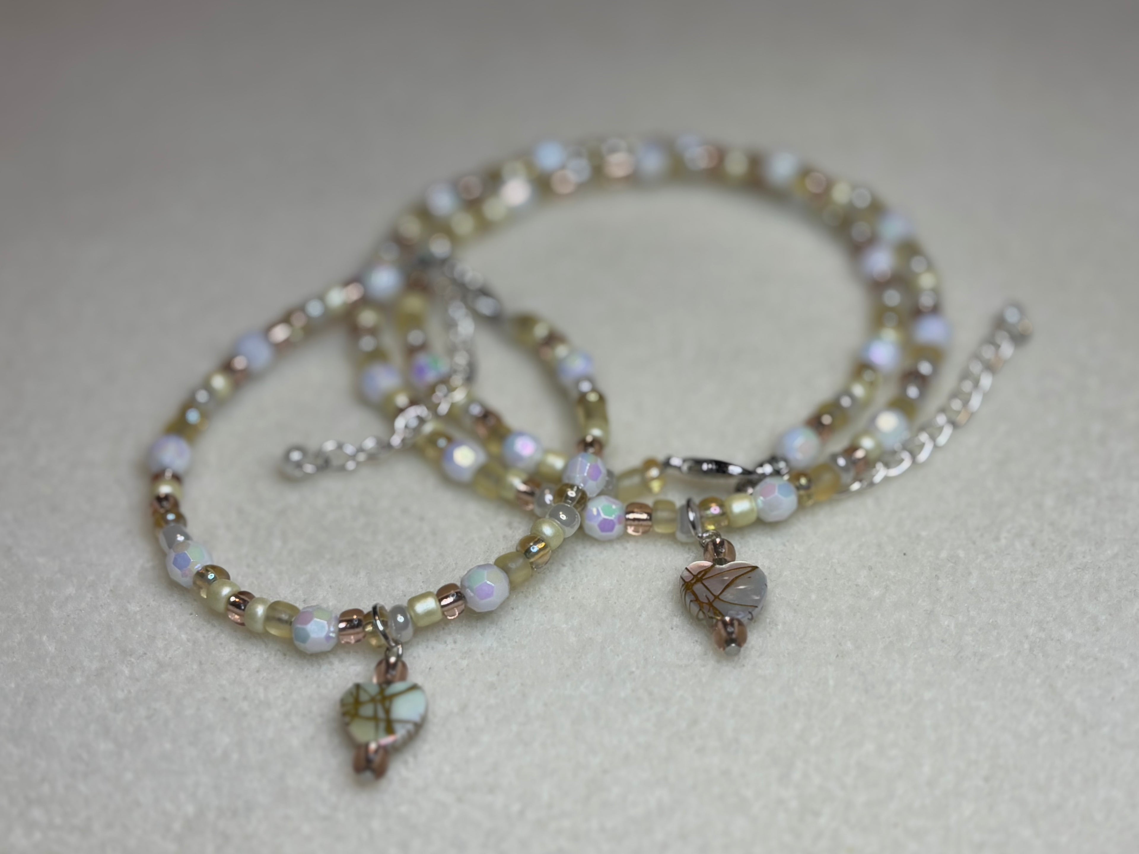 Handmade Beaded Necklace and Bracelet Set