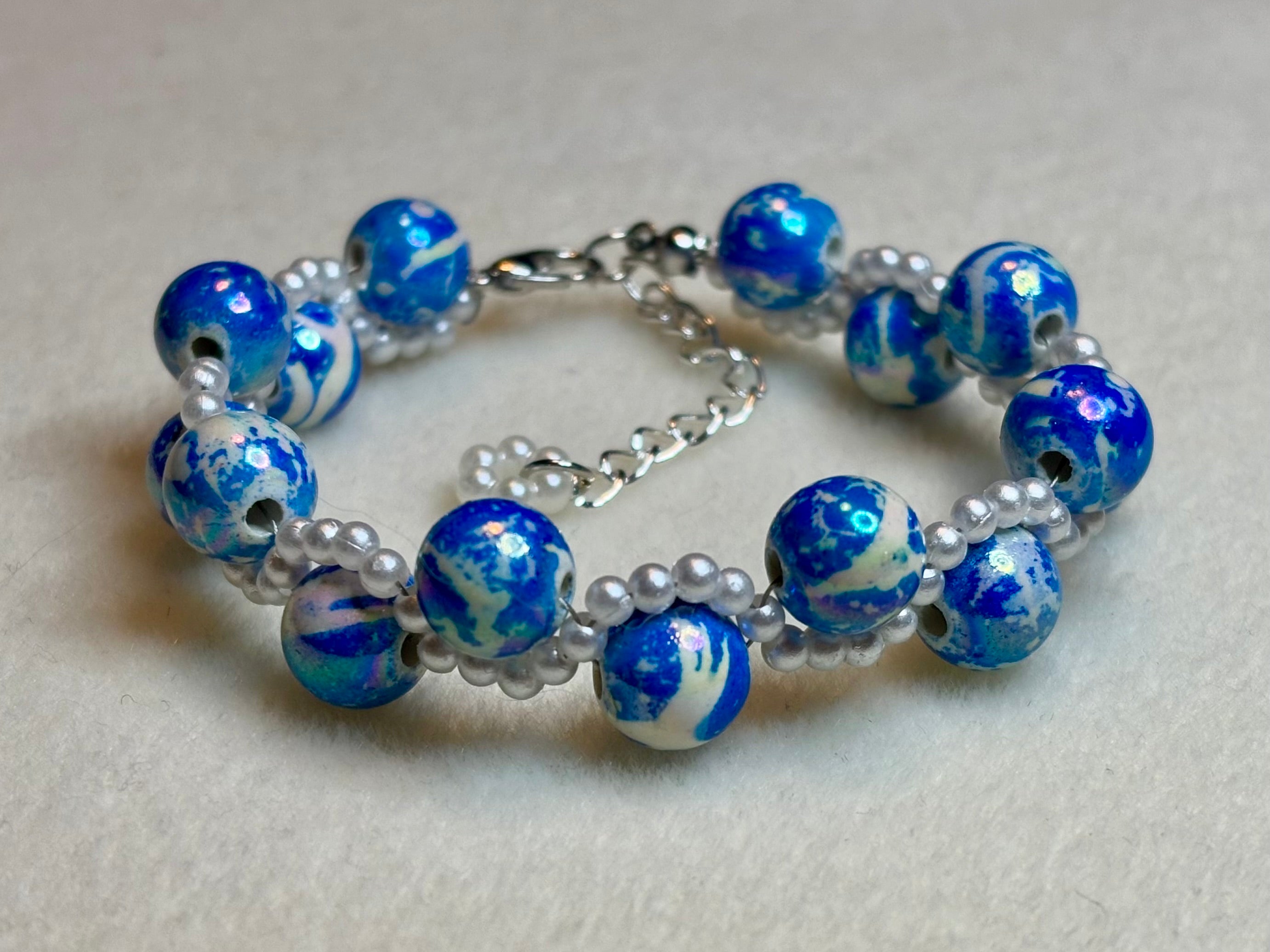 Handmade Beaded Bracelet Multi-colored