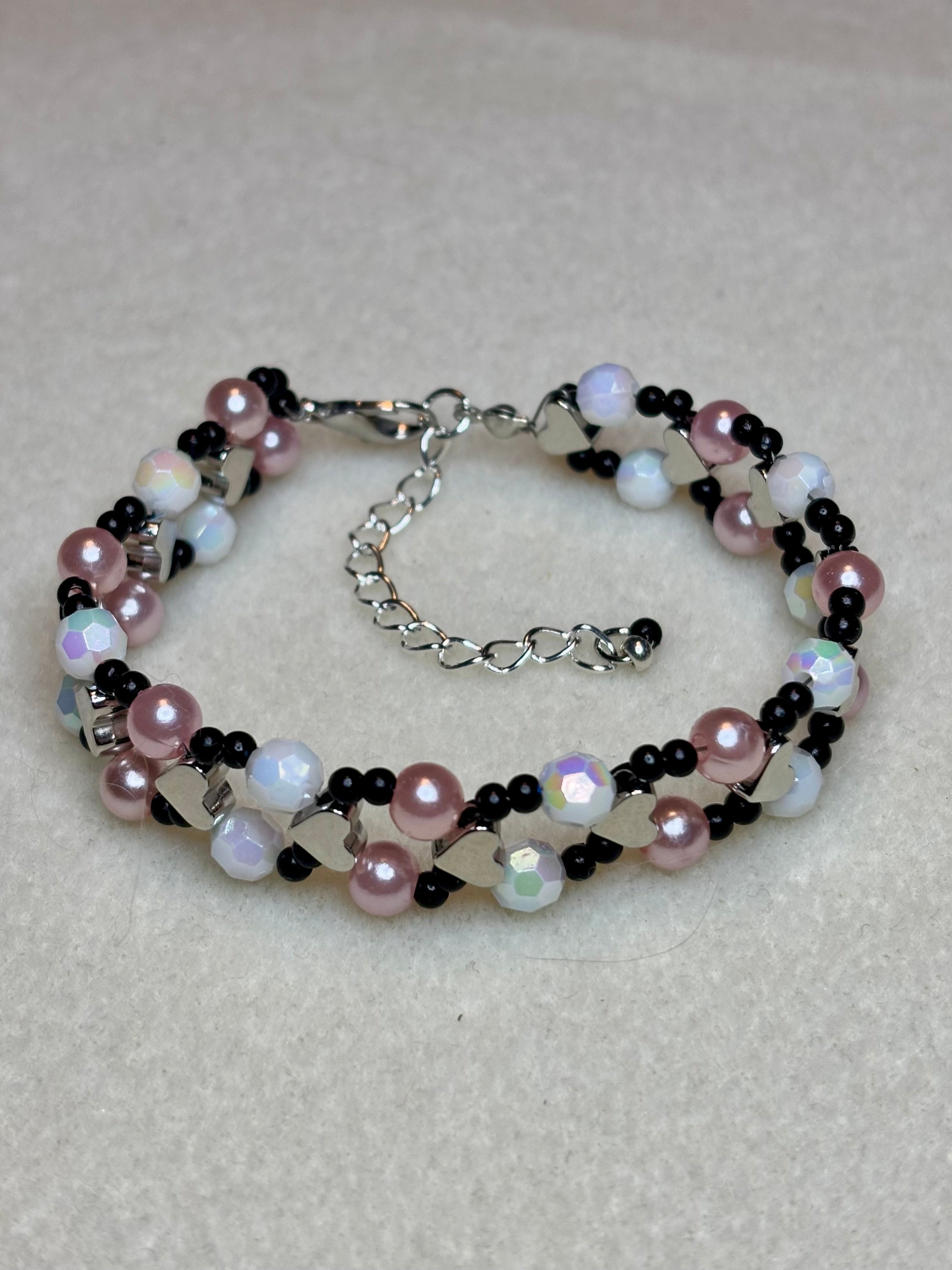 Handmade Beaded Bracelet Multi-colored