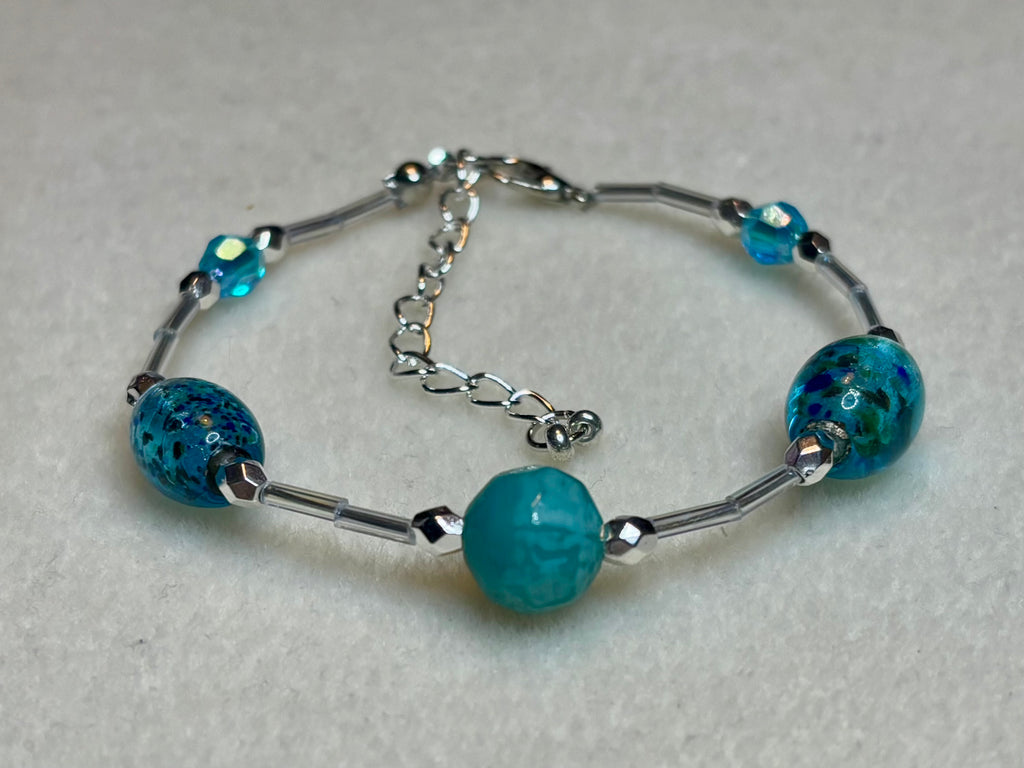 Handmade Beaded Bracelet Multi-colored