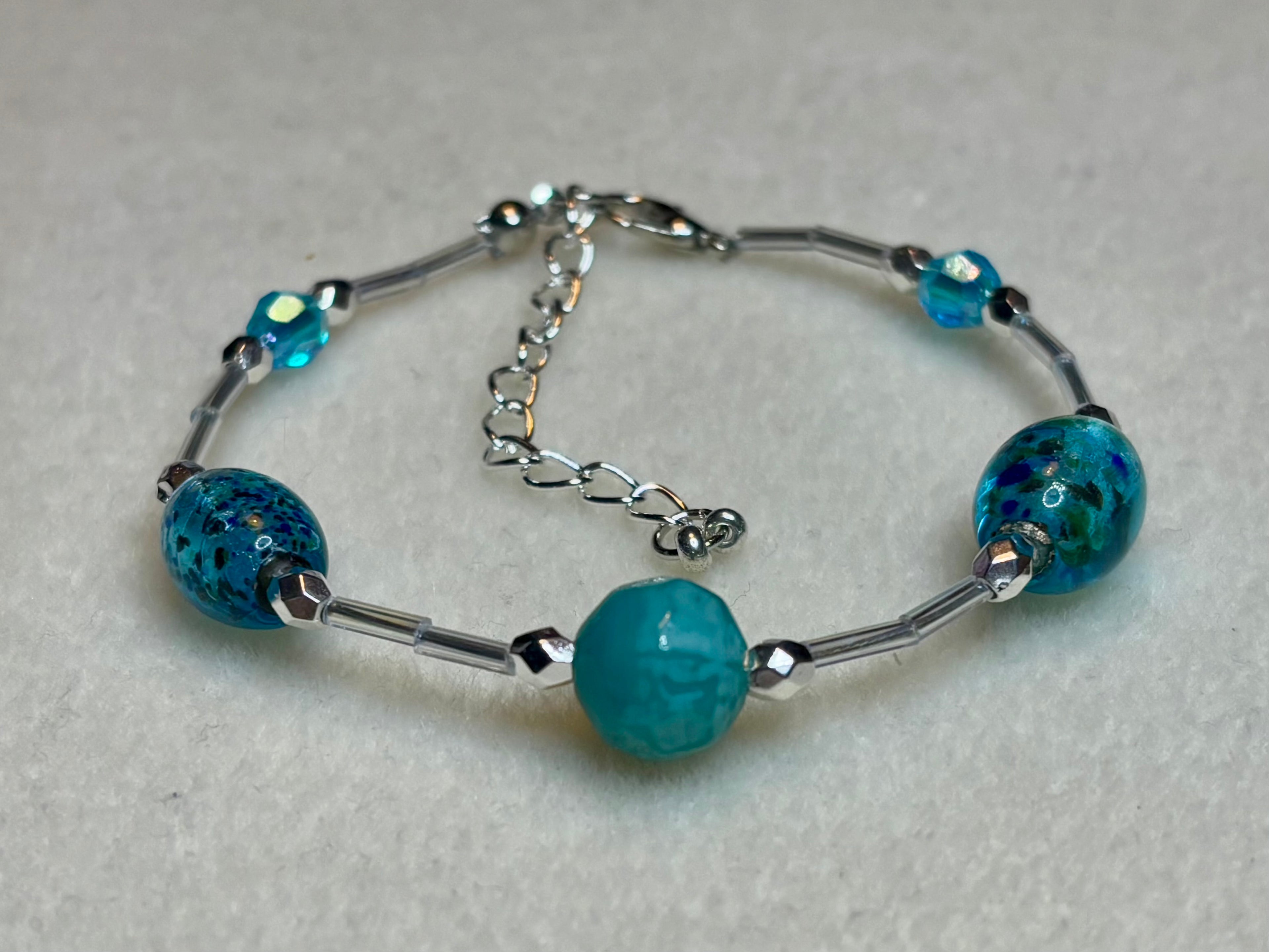 Handmade Beaded Bracelet Multi-colored