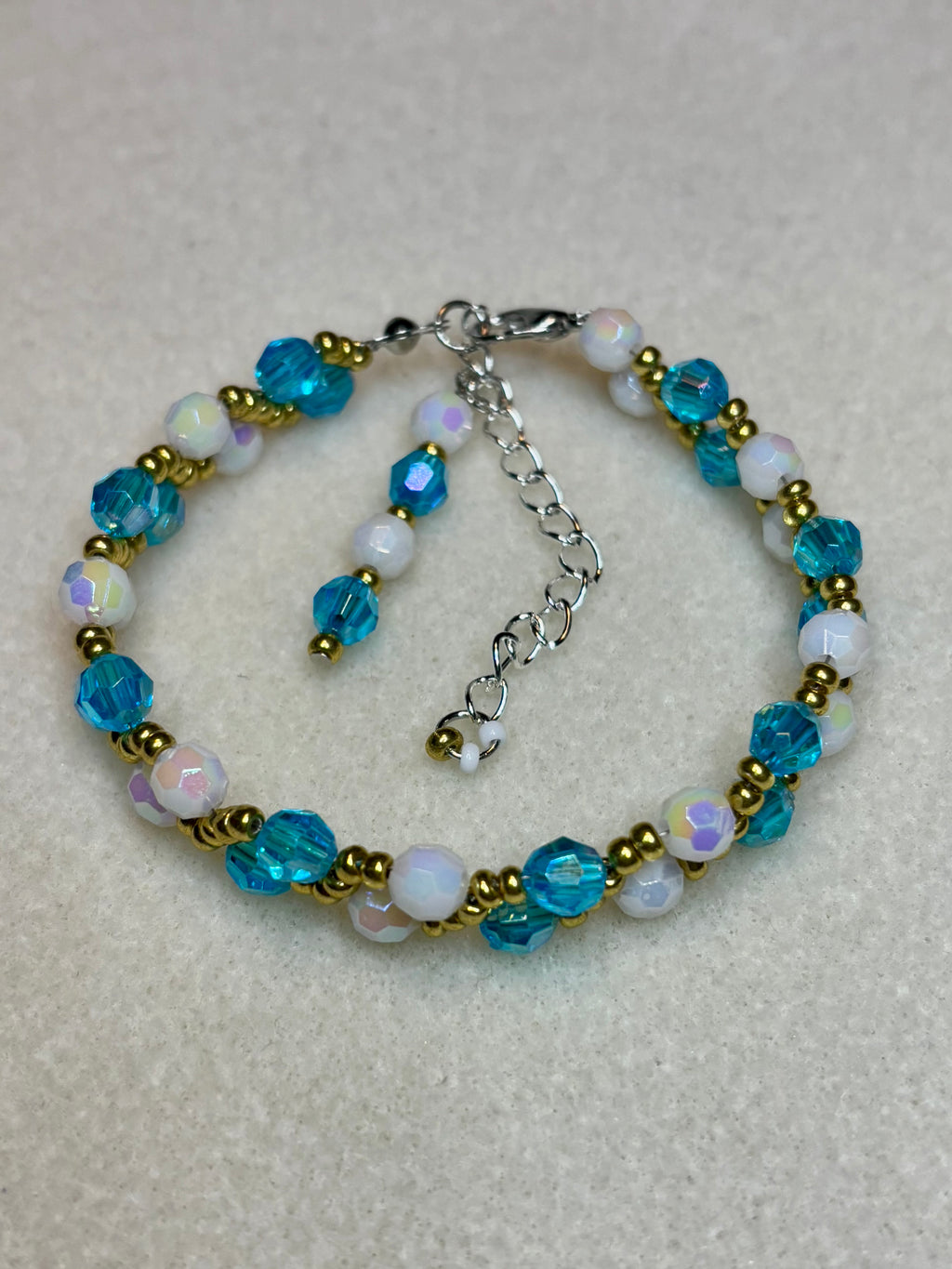 Handmade Beaded Bracelet Multi-colored