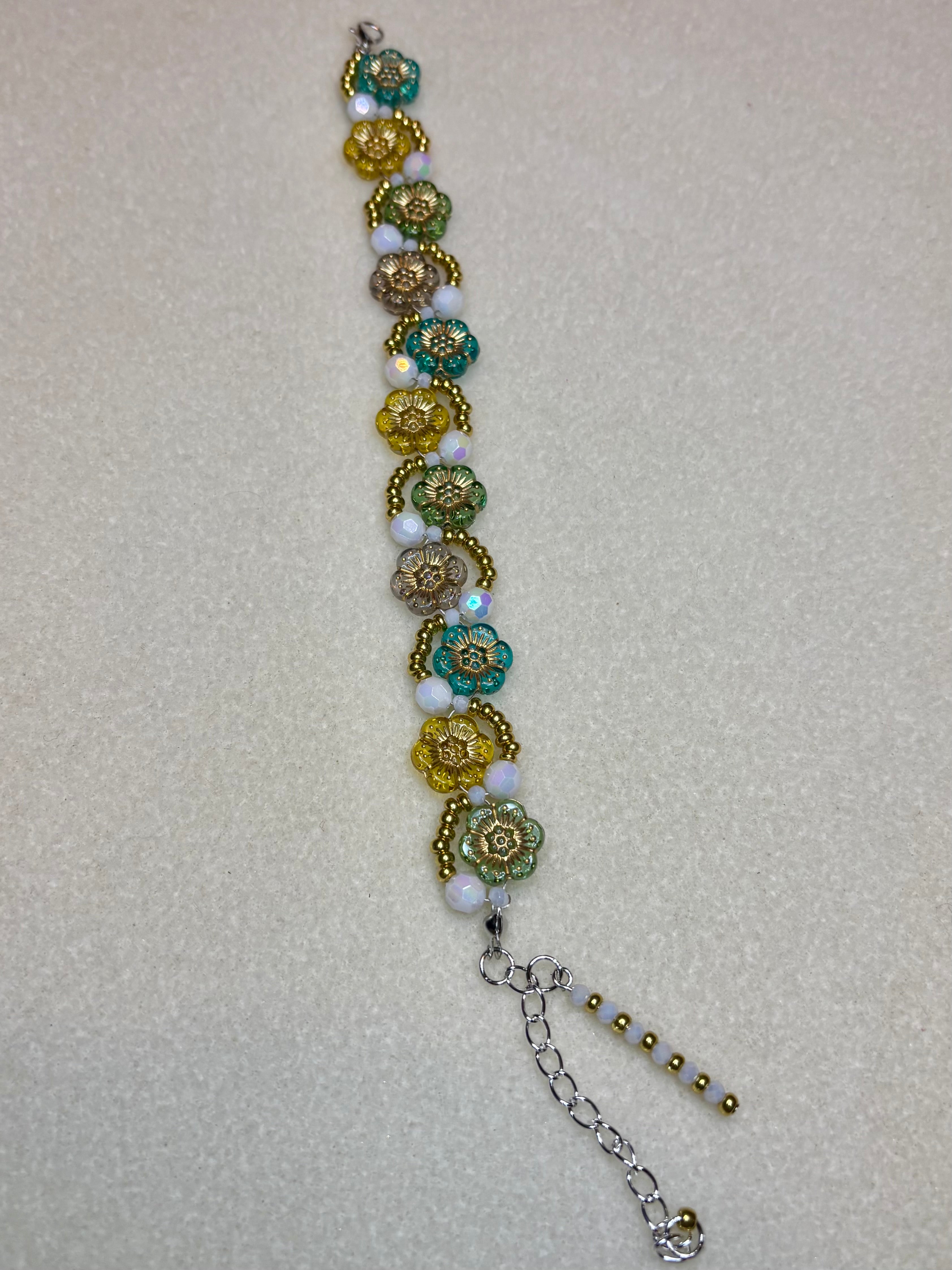 Handmade Beaded Bracelet Multi-colored
