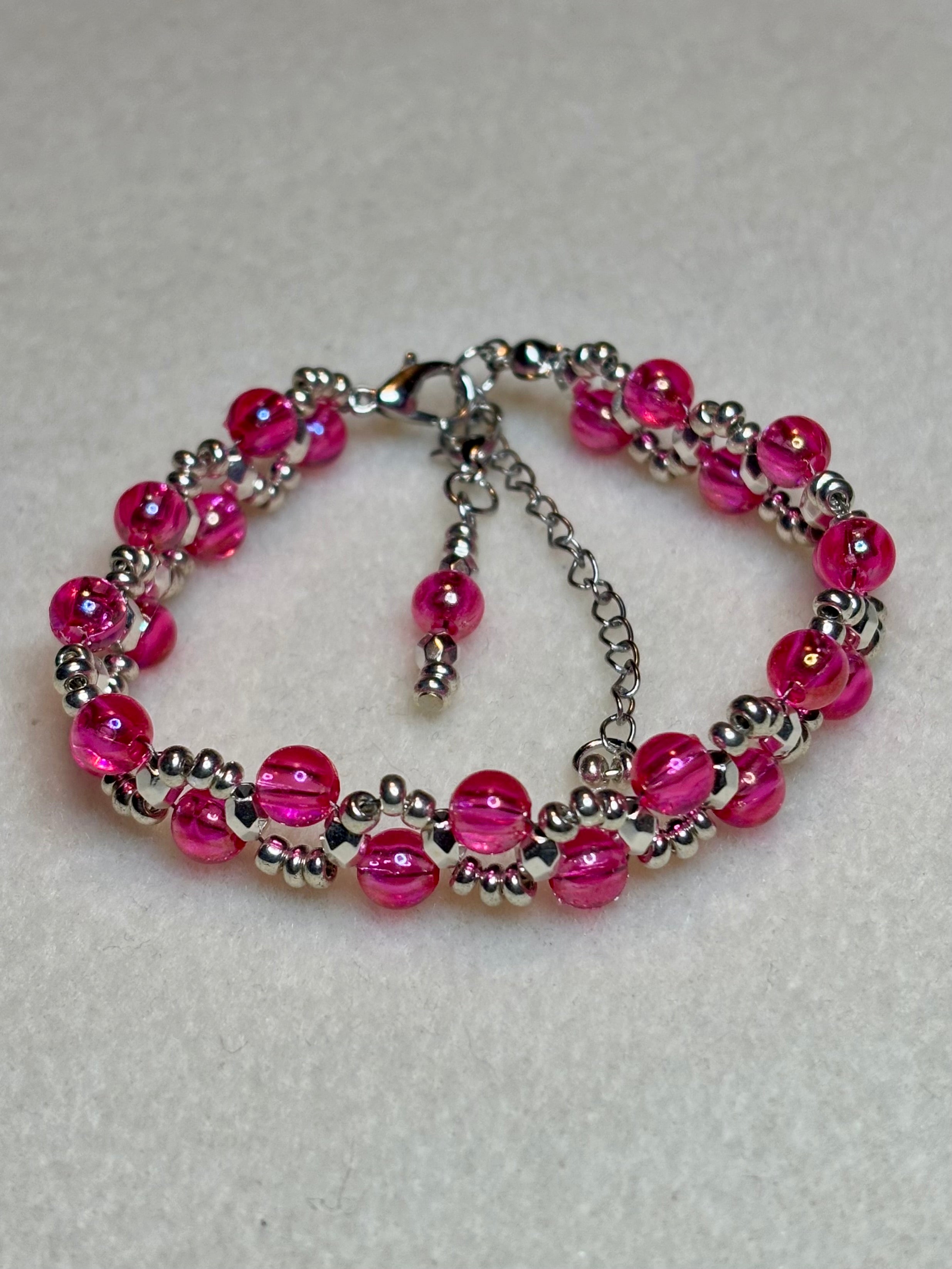 Handmade Beaded Bracelet Multi-colored