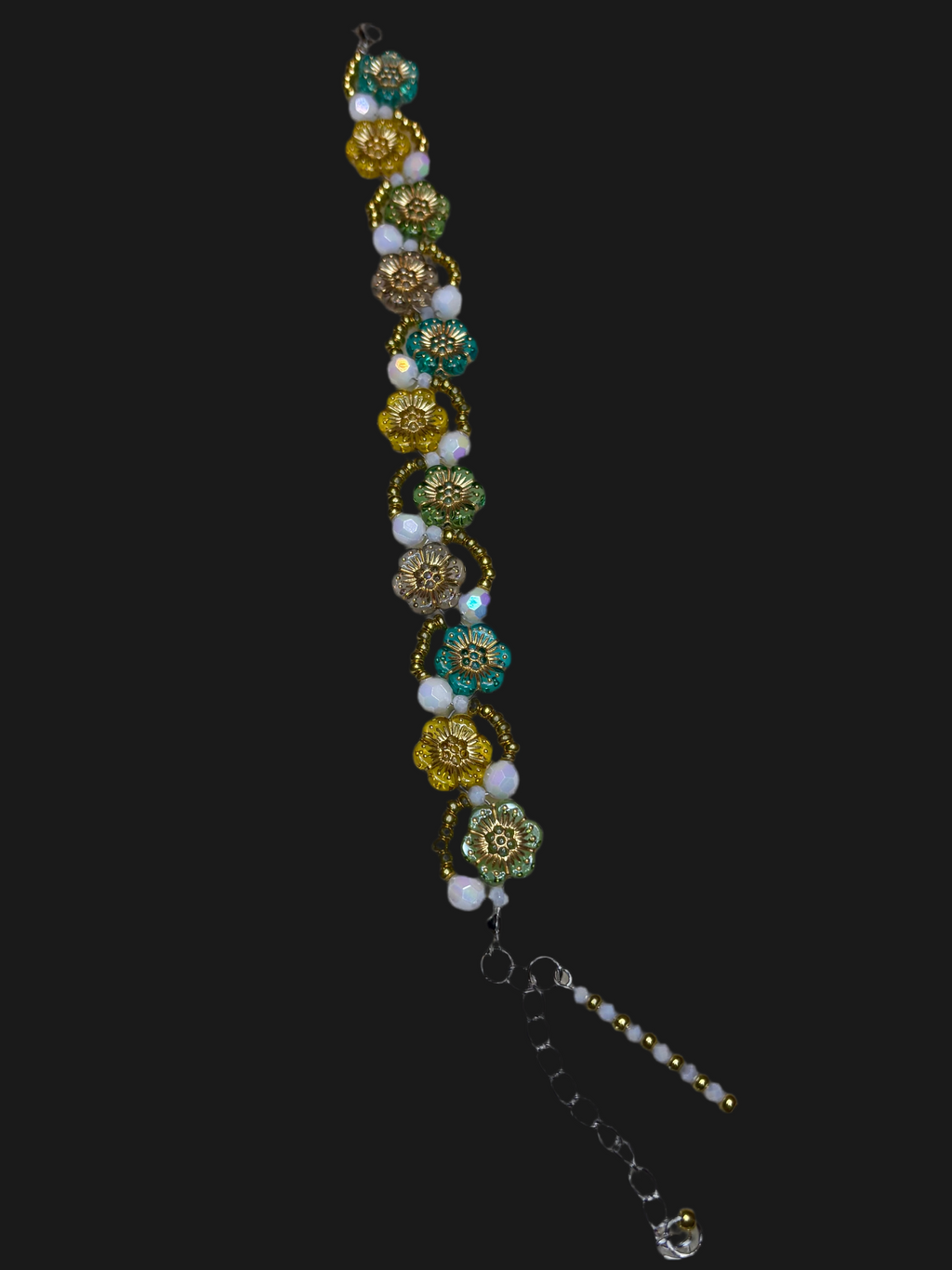 Handmade Beaded Bracelet Multi-colored