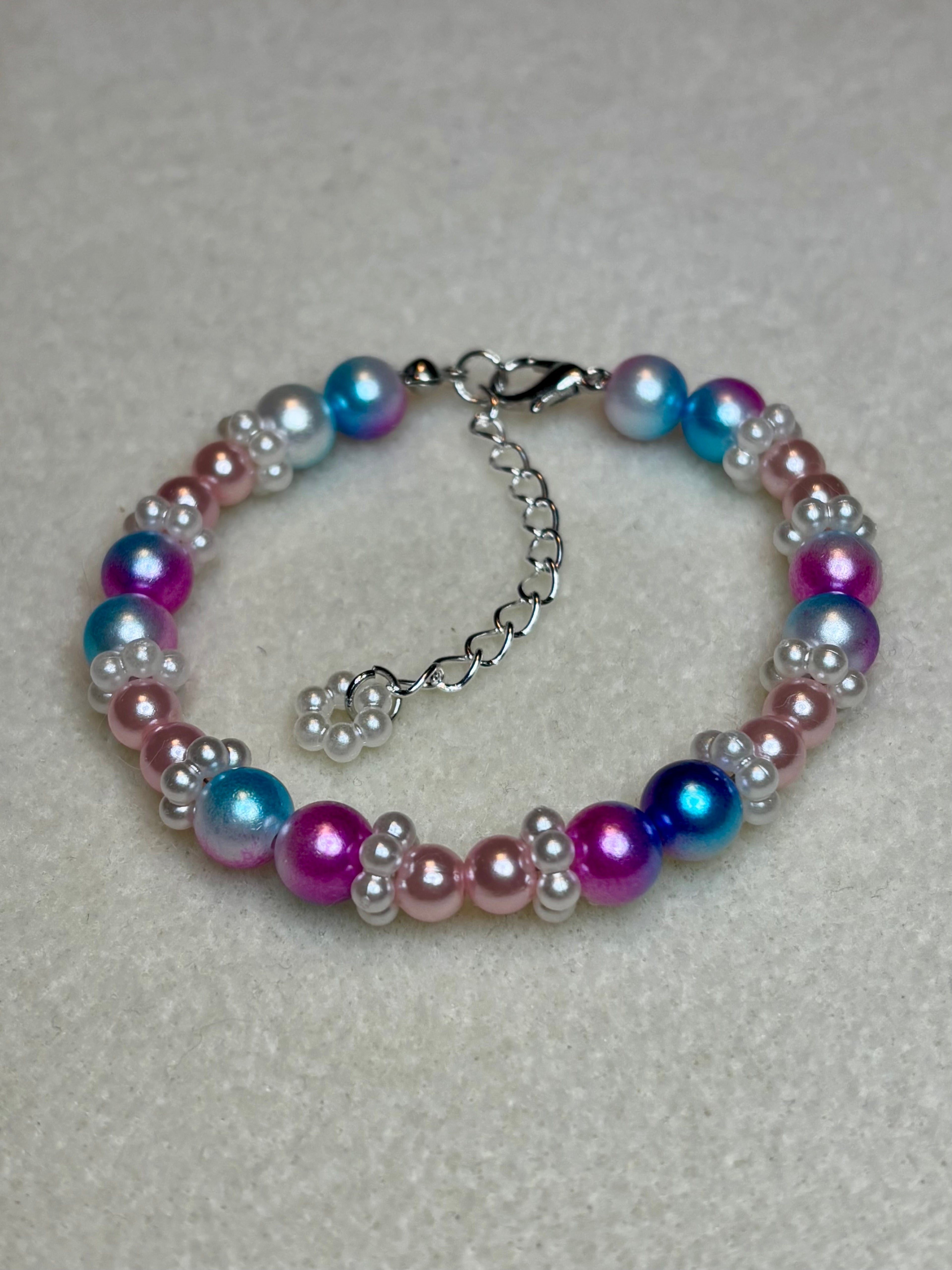Handmade Beaded Bracelet Multi-colored