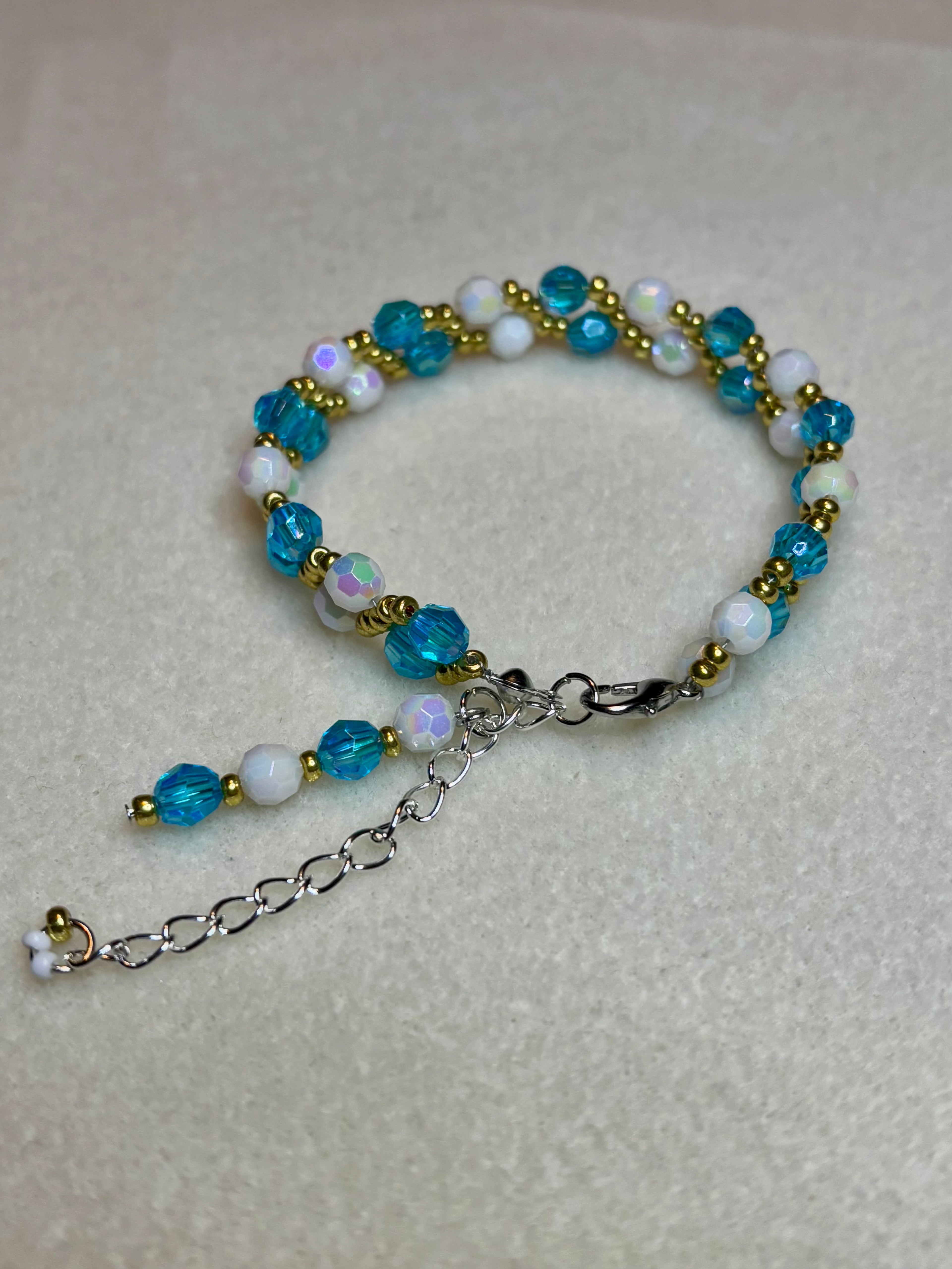 Handmade Beaded Bracelet Multi-colored