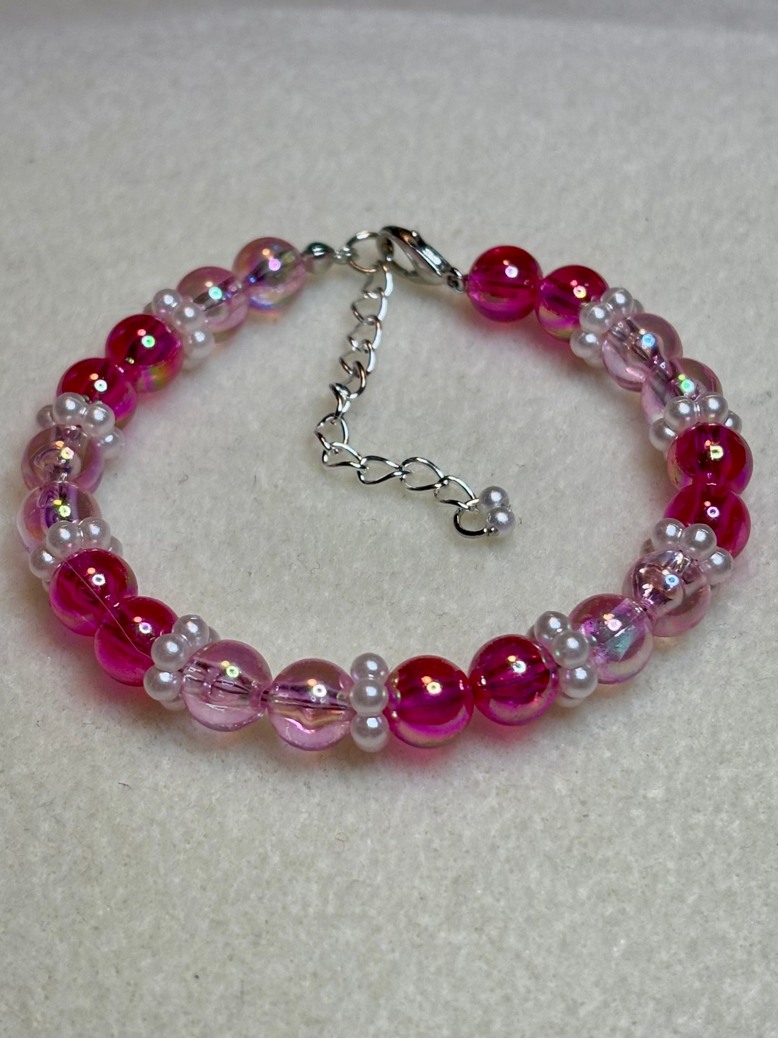 Handmade Beaded Bracelet Multi-colored