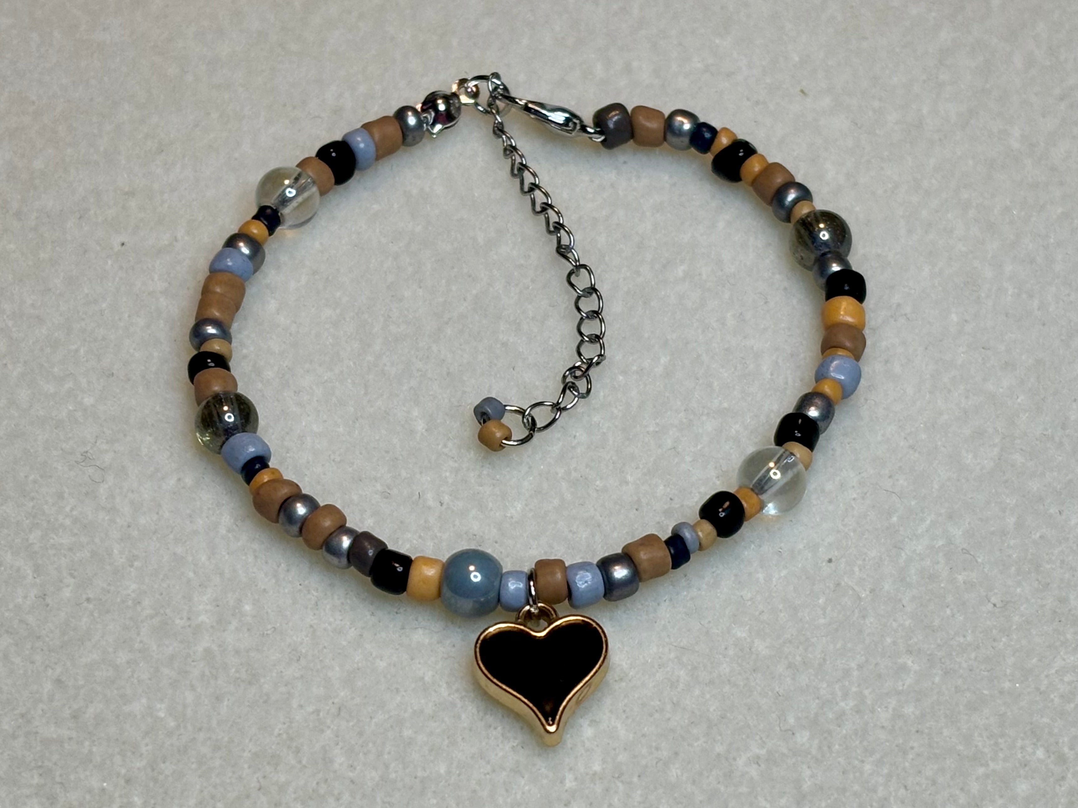 Handmade Beaded Necklace and Bracelet Set