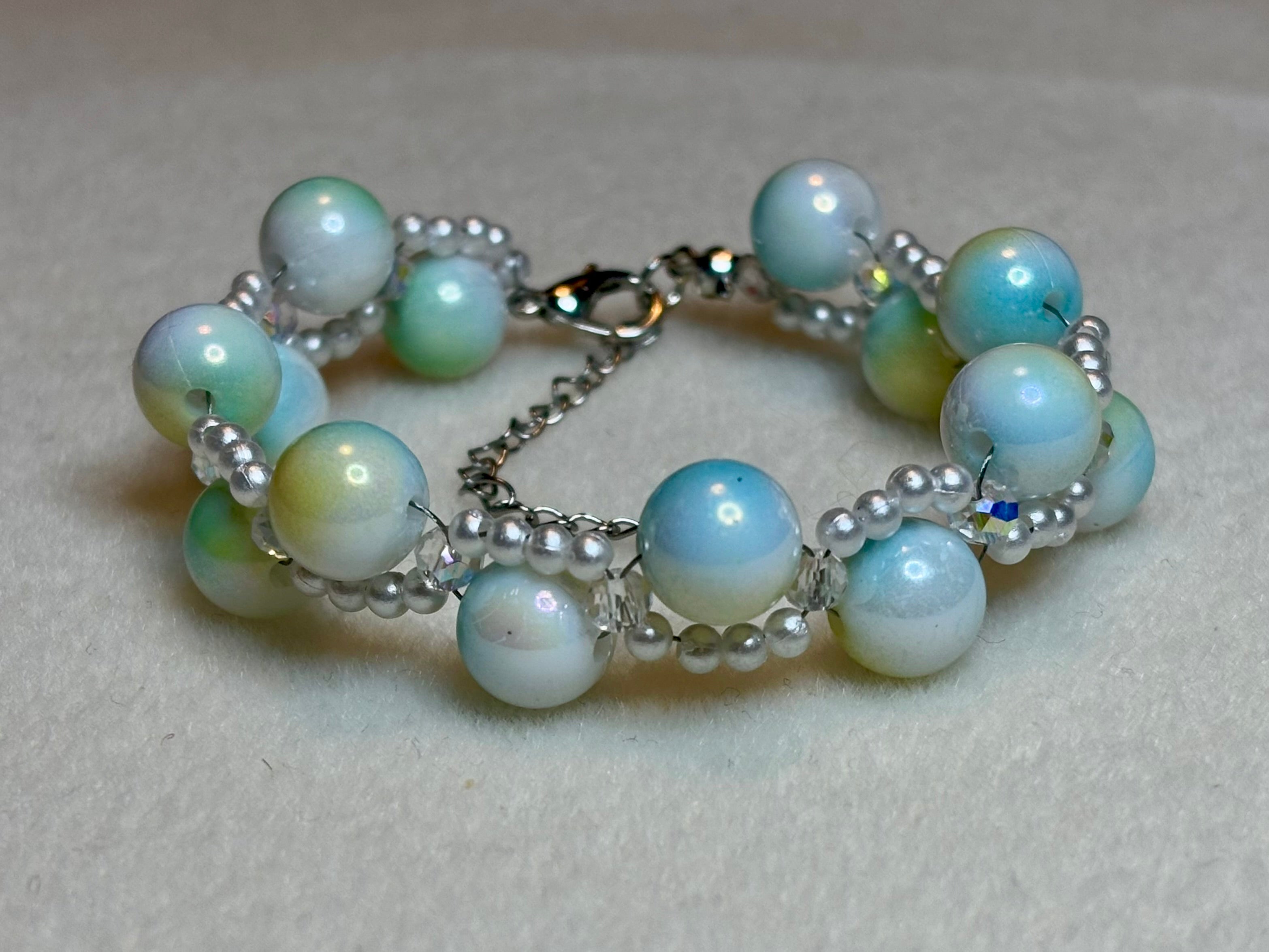 Handmade Beaded Bracelet Multi-colored