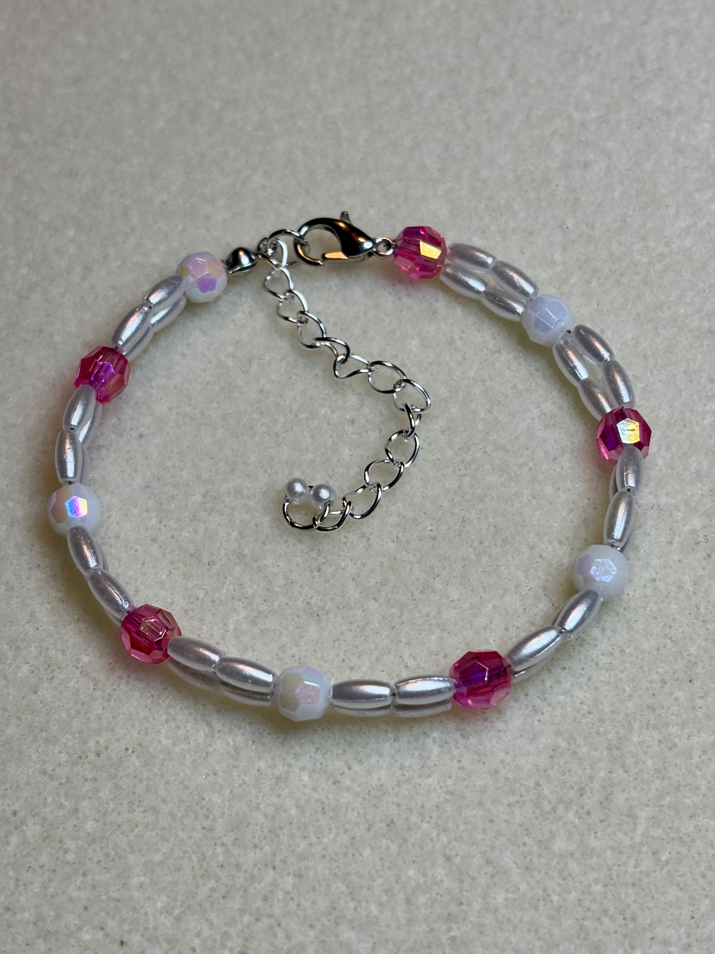 Handmade Beaded Bracelet Multi-colored