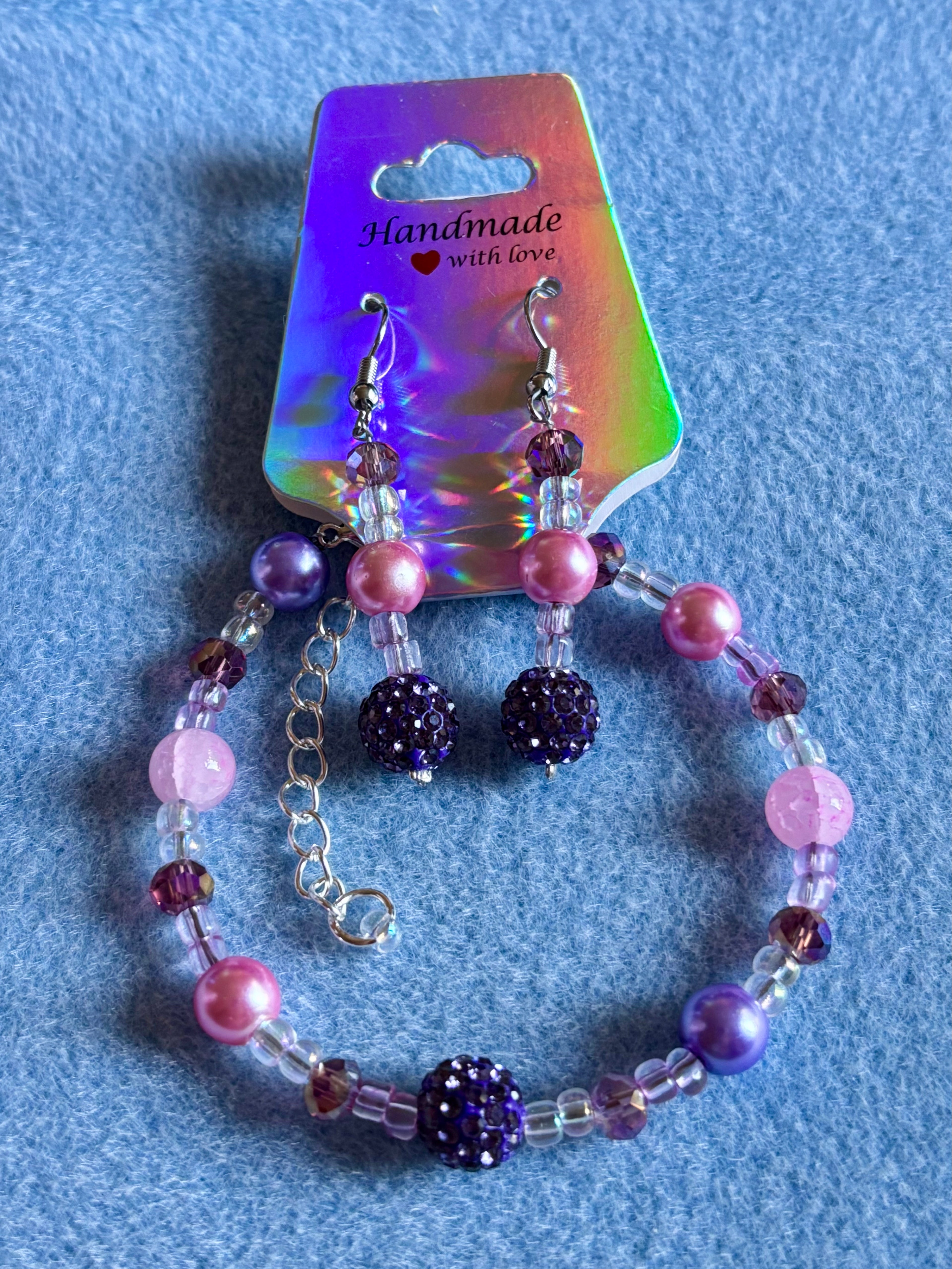 Bracelet And Earrings Set