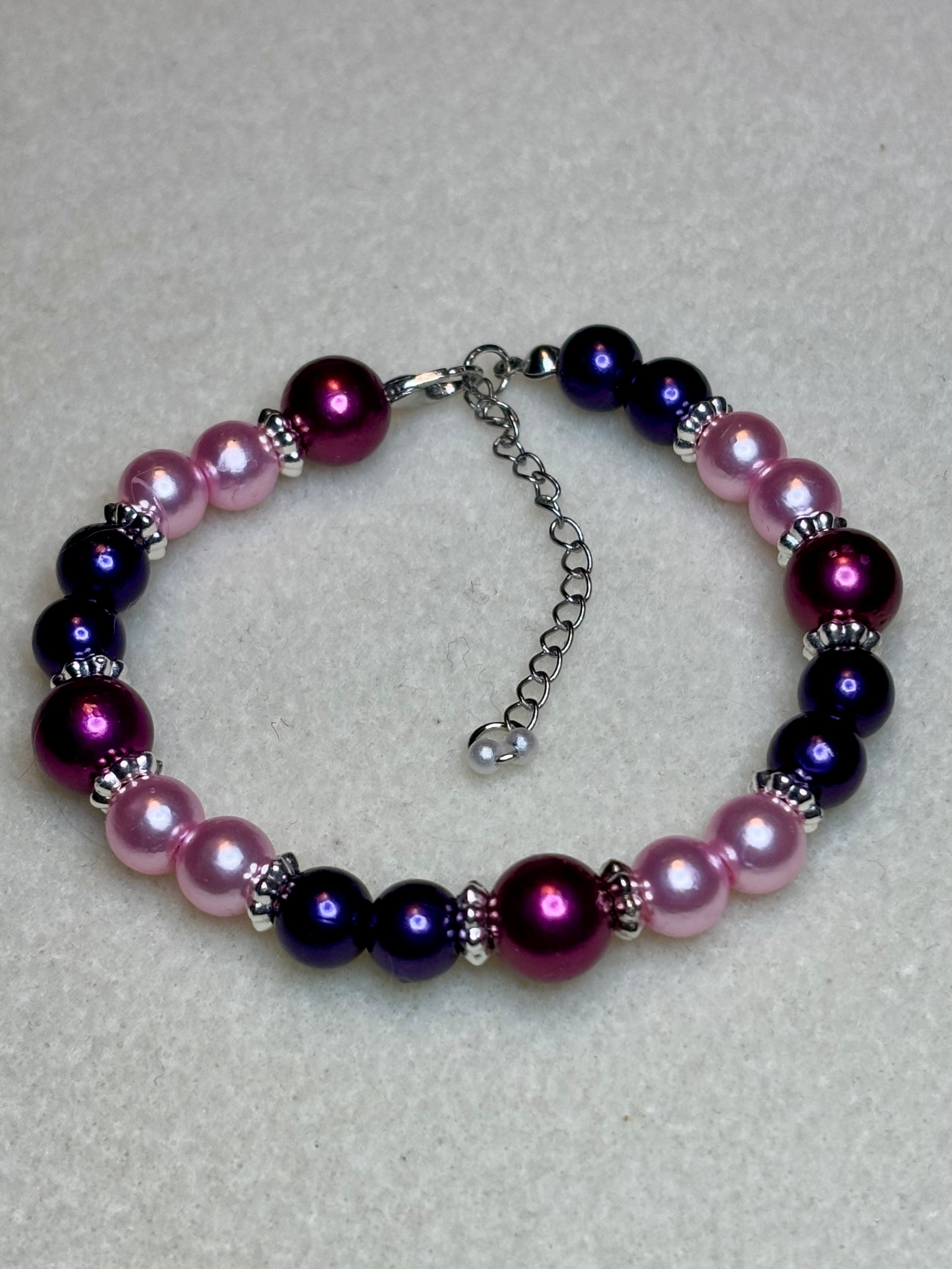 Handmade Beaded Bracelet Multi-colored