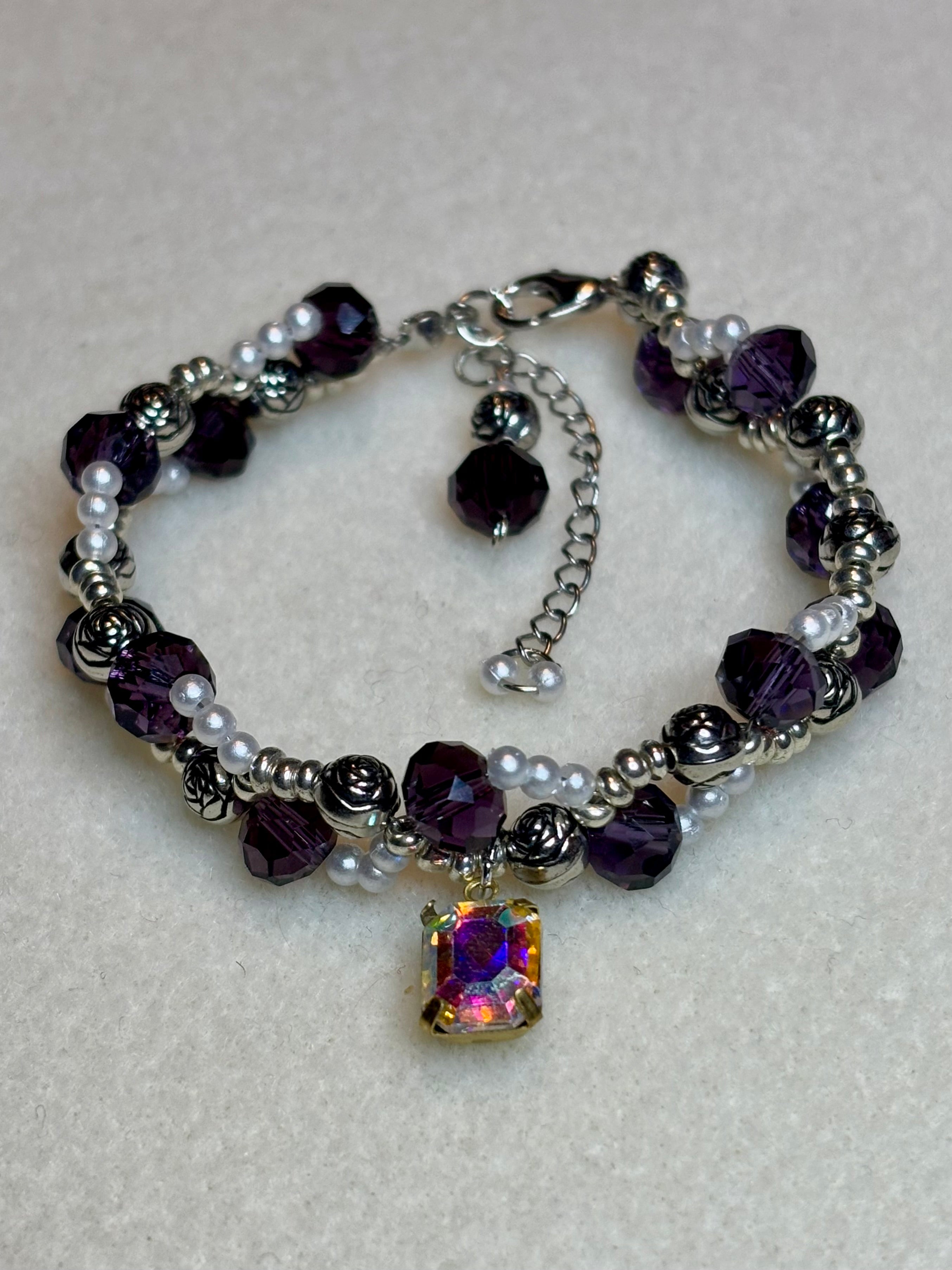 Handmade Beaded Bracelet Multi-colored