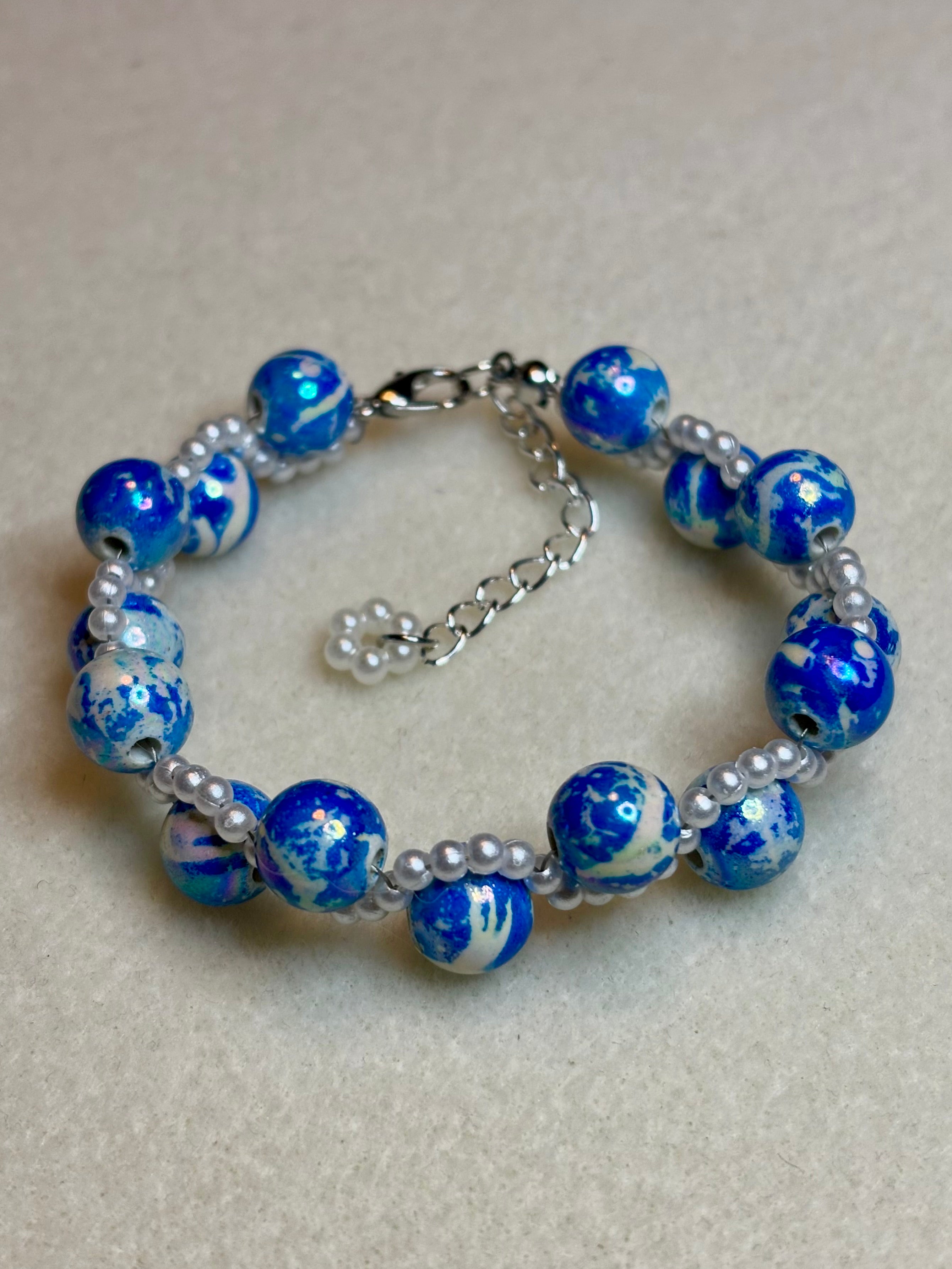 Handmade Beaded Bracelet Multi-colored