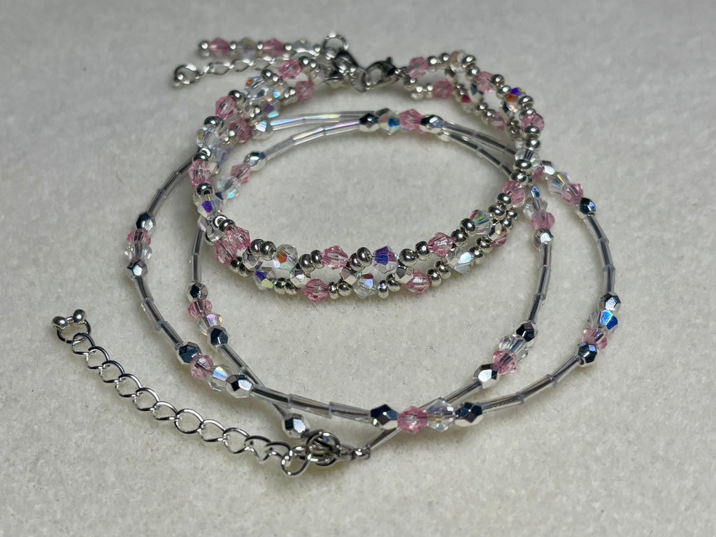 Handmade Beaded Necklace and Bracelet Set