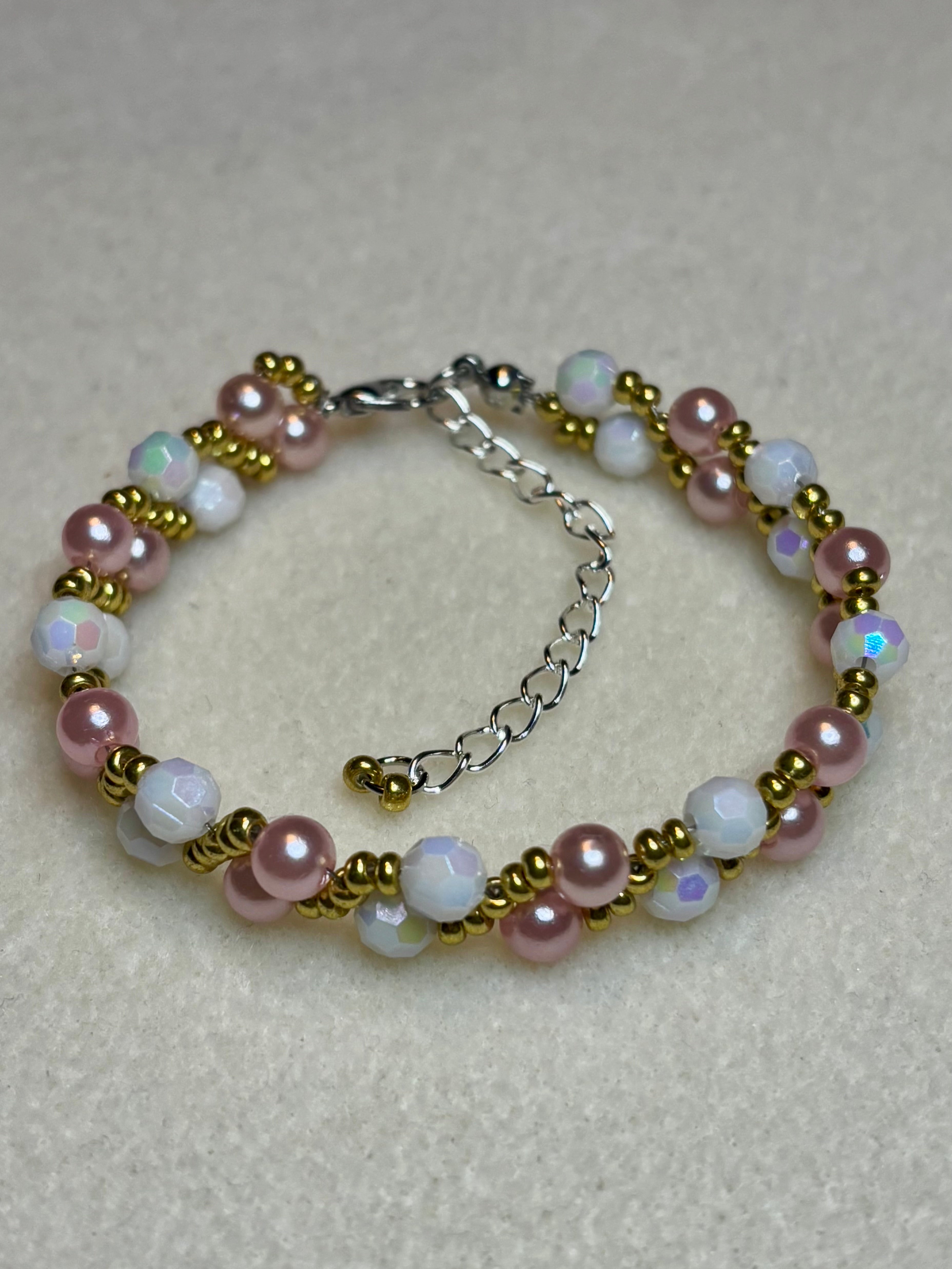Handmade Beaded Bracelet Multi-colored