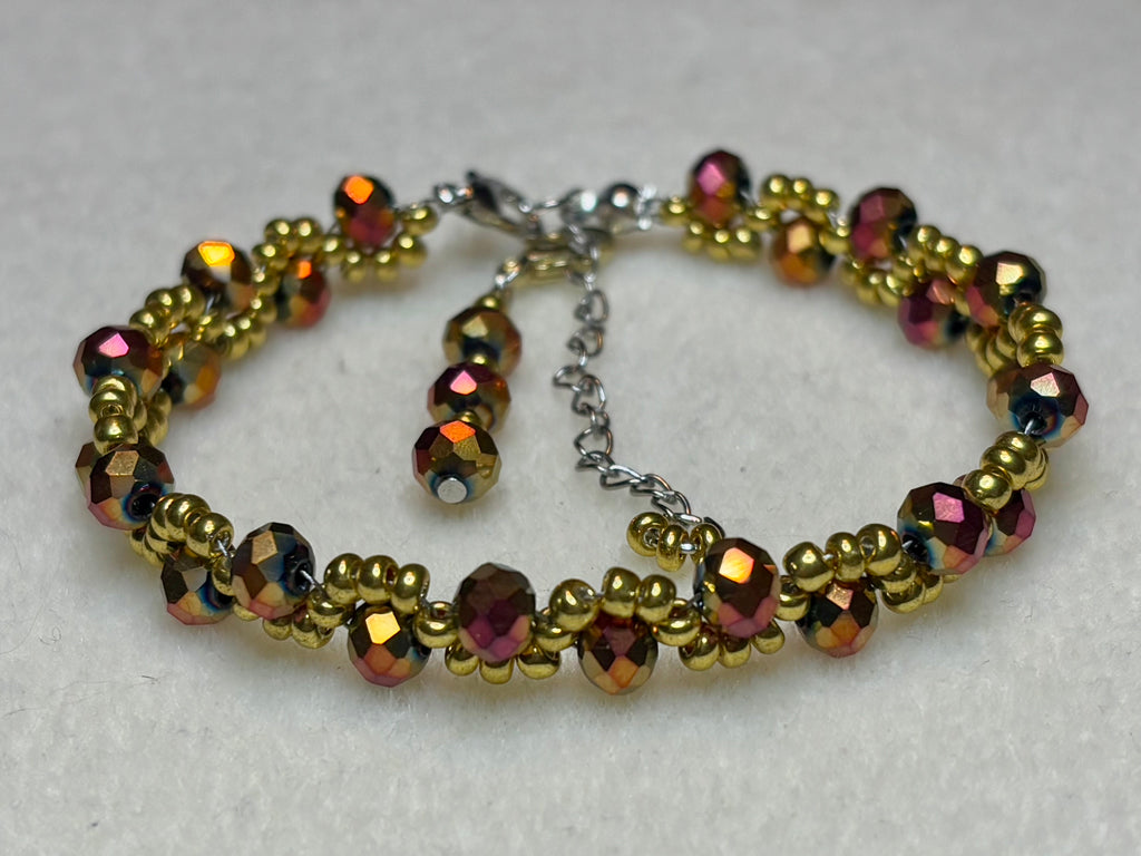 Handmade Beaded Bracelet Multi-colored