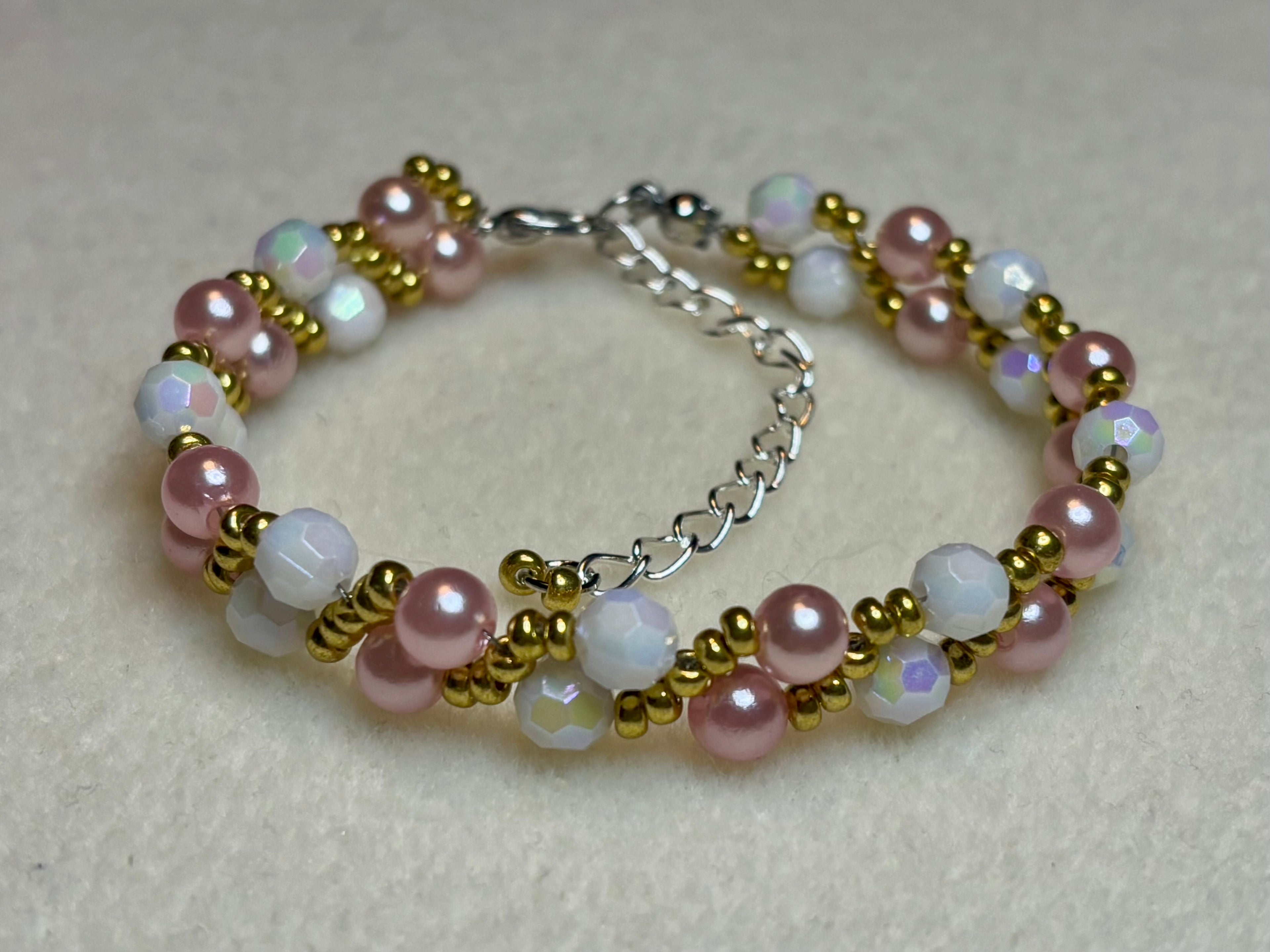 Handmade Beaded Bracelet Multi-colored